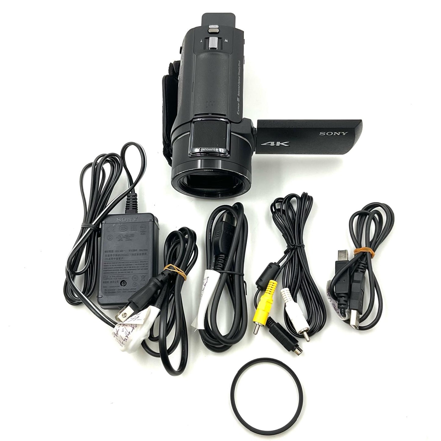 【全額返金保証】【最速発送】 SONY HANDYCAM FDR-AX45 ブラック 美品 動作確認済