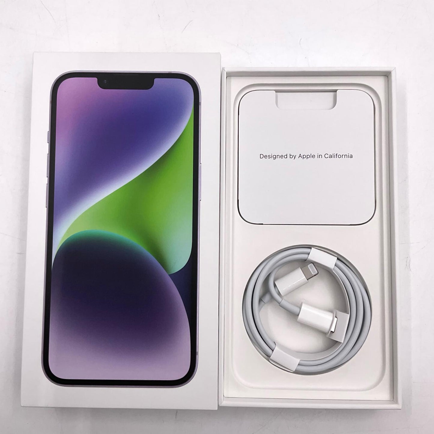 【全額返金保証】【最速発送】Apple iPhone iPhone 14 128GB パープル Softbank SIMフリー 白ロム 美品 動作確認済 84%