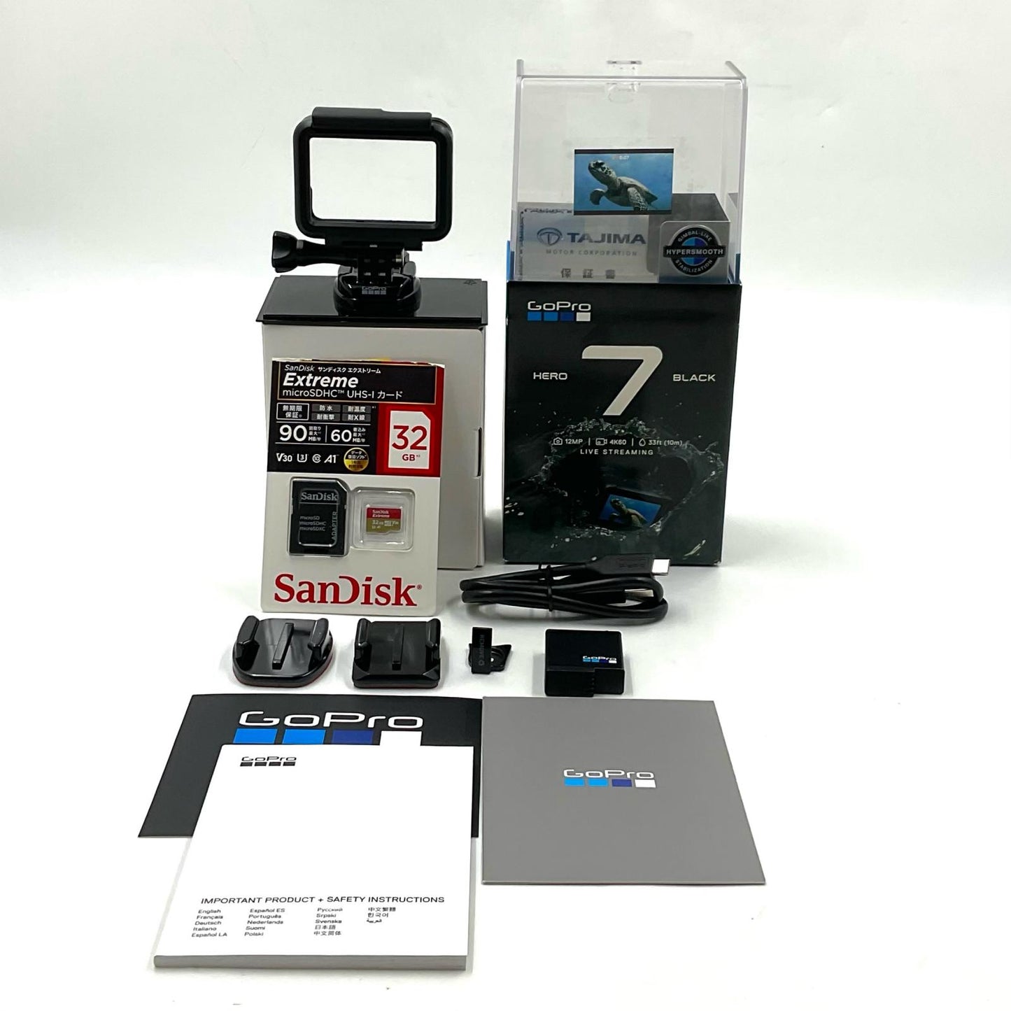【全額返金保証】【最速発送】GoPro HERO7 BLACK 動作確認済