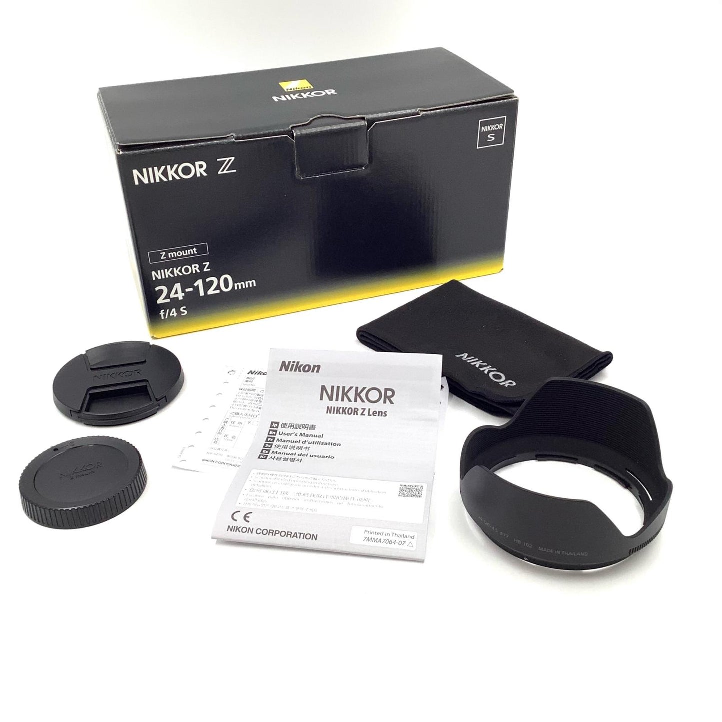 【全額返金保証】【最速発送】Nikon NIKKOR Z 24-120mm f/4 S 超美品 動作確認済