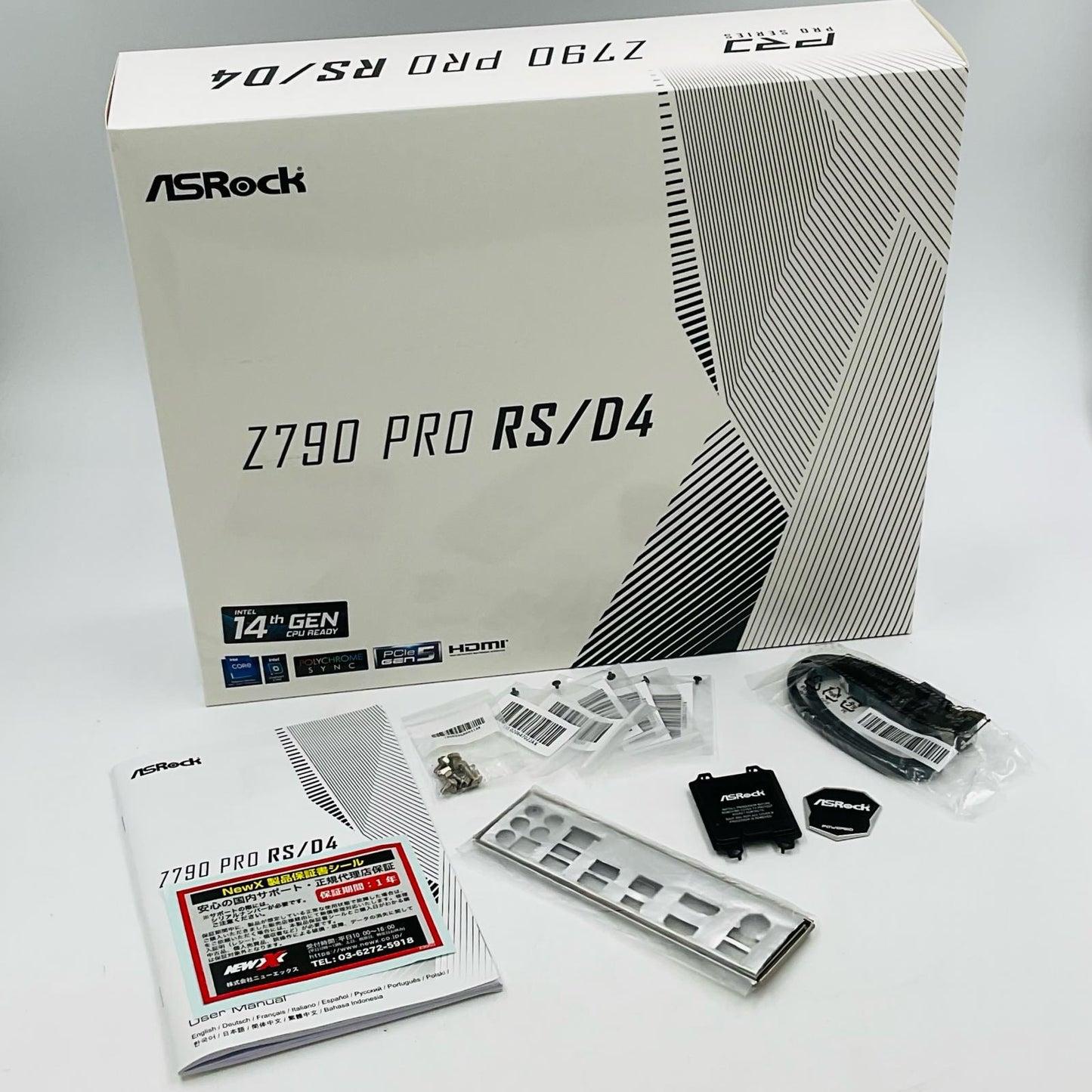 【全額返金保証】【最速発送】ASRock マザーボード Z790 Pro RS/D4 美品 動作確認済