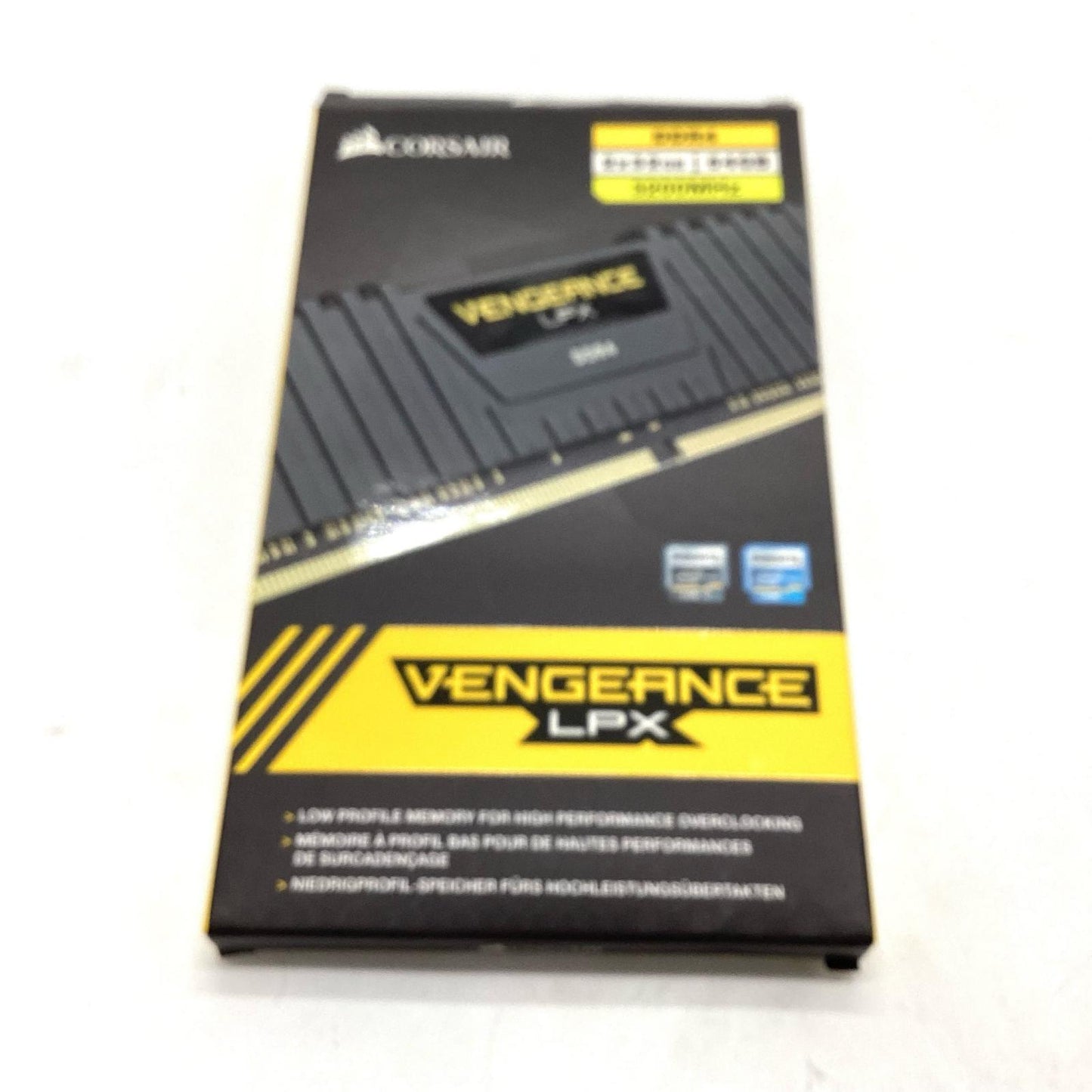 【全額返金保証】【最速発送】Corsair メモリ DDR4 32GB 2枚組 CMK64GX4M2E3200C16 美品 動作確認済