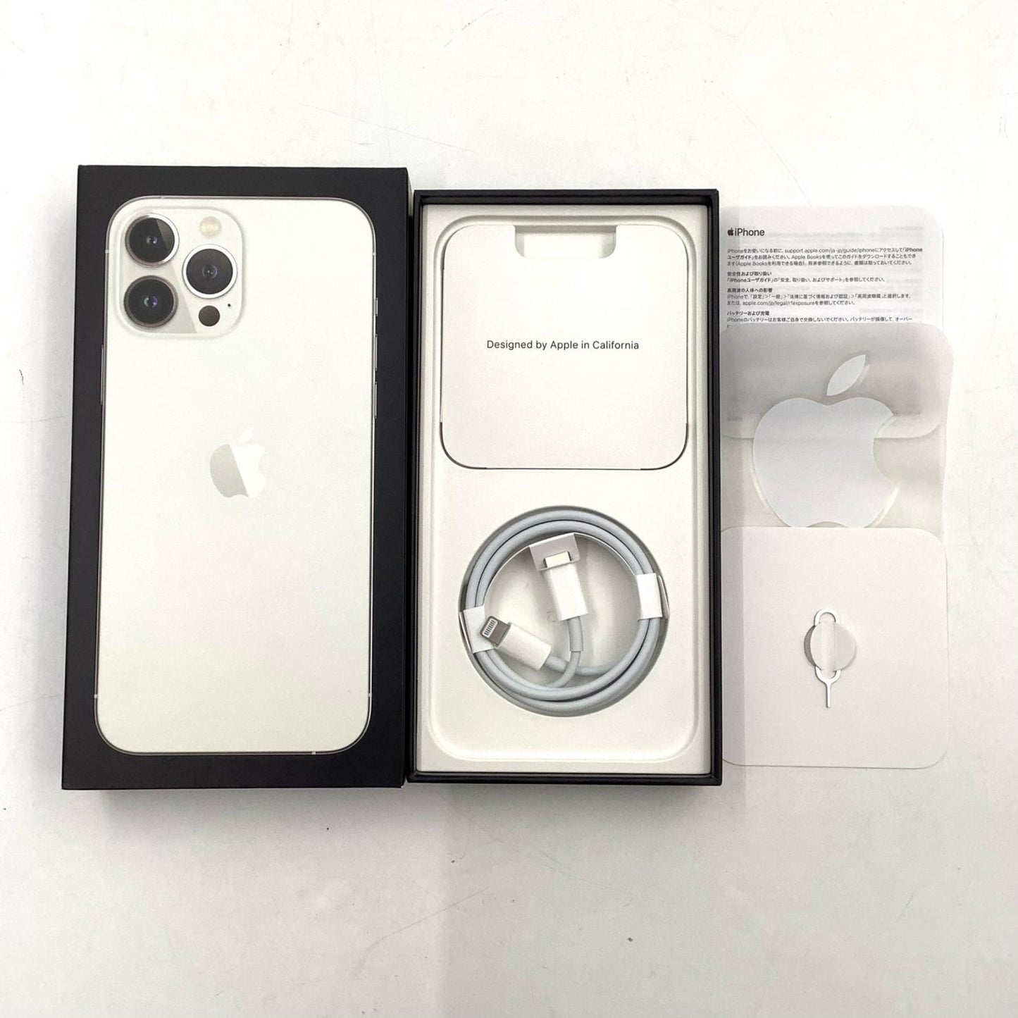 【全額返金保証】【最速発送】Apple iPhone iPhone 13 Pro Max 256GB シルバー au SIMフリー 白ロム 動作確認済 74%