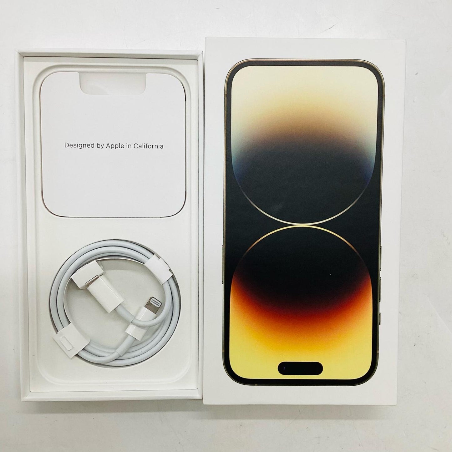 【全額返金保証】【最速発送】Apple iPhone iPhone 14 Pro 128GB ゴールド Softbank SIMフリー 白ロム 動作確認済 73%