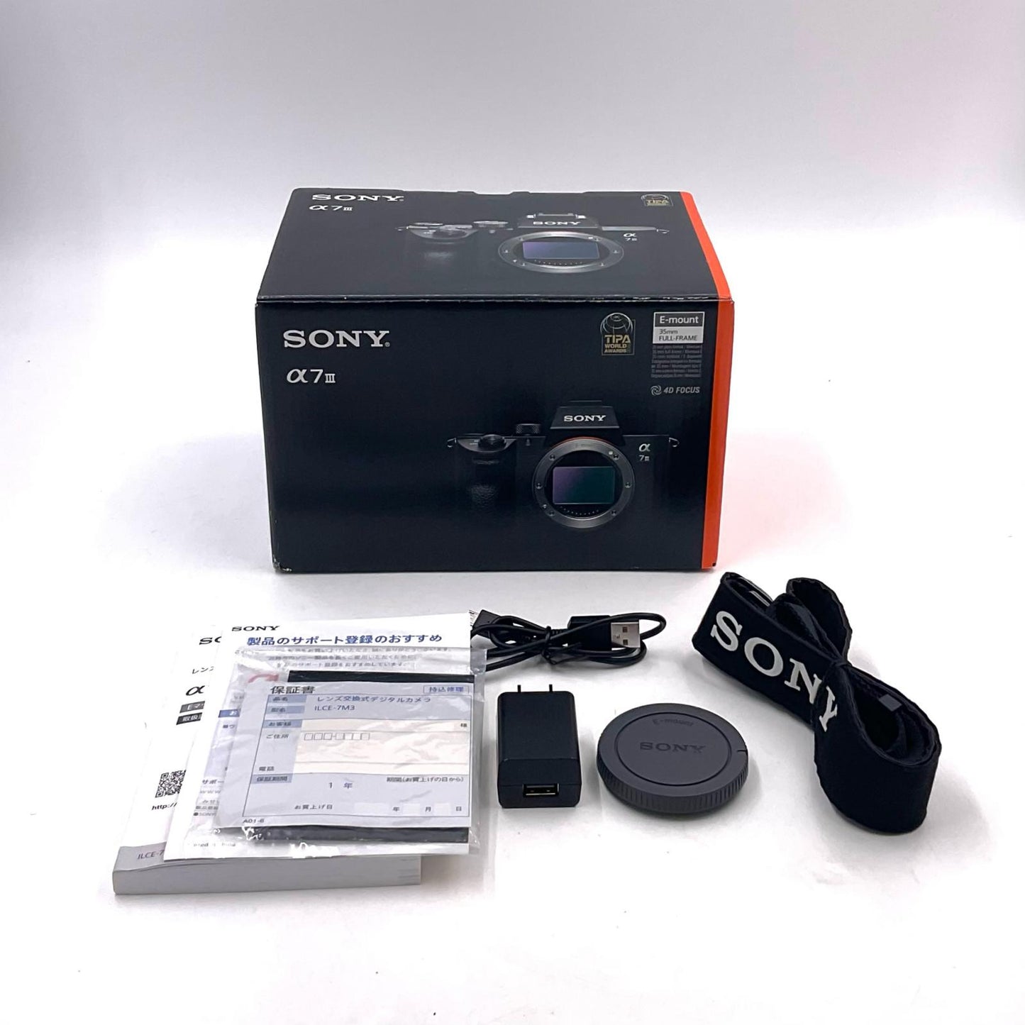 【全額返金保証】【最速発送】Sony デジタル一眼 α7 III ILCE-7M3 ボディ ブラック 美品 動作確認済