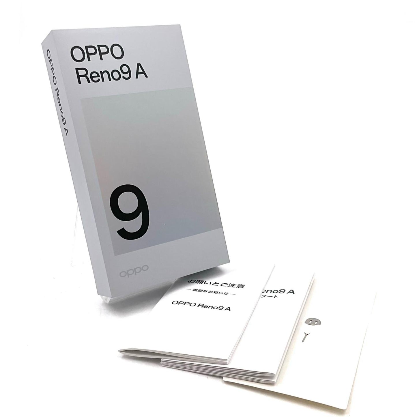 【全額返金保証】【最速発送】OPPO Reno 9A 128GB ナイトブラック Softbank 白ロム 美品 動作確認済