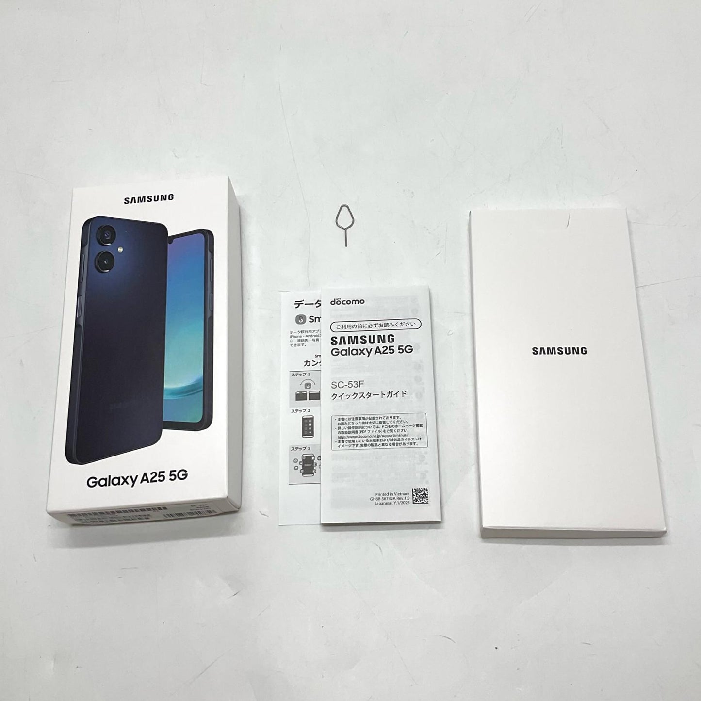 【全額返金保証】【最速発送】 Galaxy A25 5G 64GB ブラック系 docomo SIMフリー SC-53F 白ロム 新品未開封 即納OK