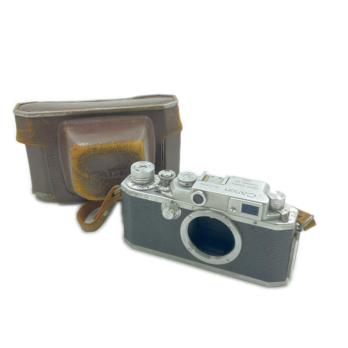 【最速発送】Canon II F改型 ボディ バルナック式レンジファインダーカメラ【難有】