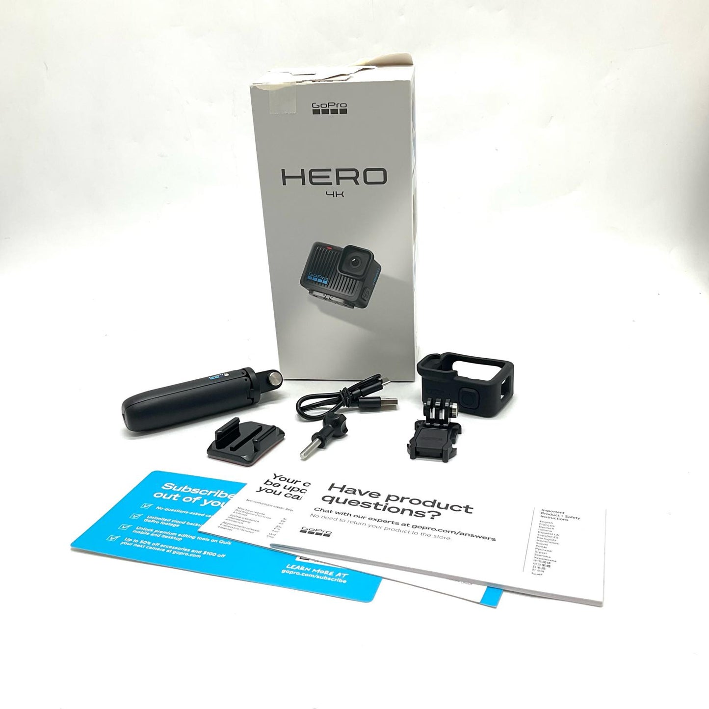 【全額返金保証】【最速発送】GoPro HERO CHDHF-131-JP 美品 動作確認済