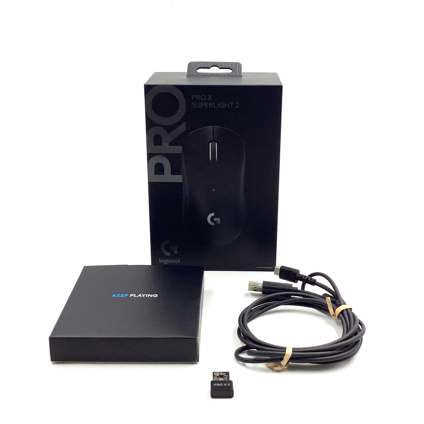 【全額返金保証】【最速発送】Logicool Logicool PRO X SUPERLIGHT 2 MR0097 美品 動作確認済