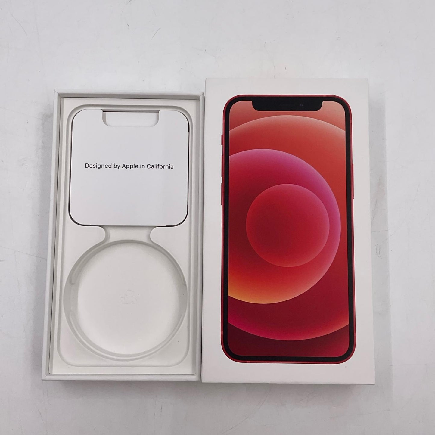 【最速発送】Apple iPhone iPhone 12 mini 128GB レッド au SIMフリー 白ロム【難有】 76%