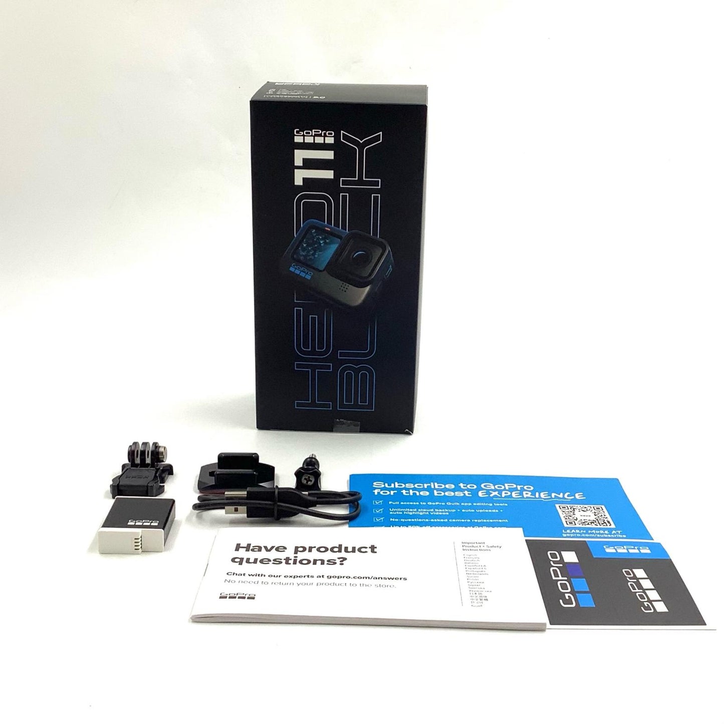 【全額返金保証】【最速発送】GoPro HERO11 BLACK CHDHX-111-FW 美品 動作確認済