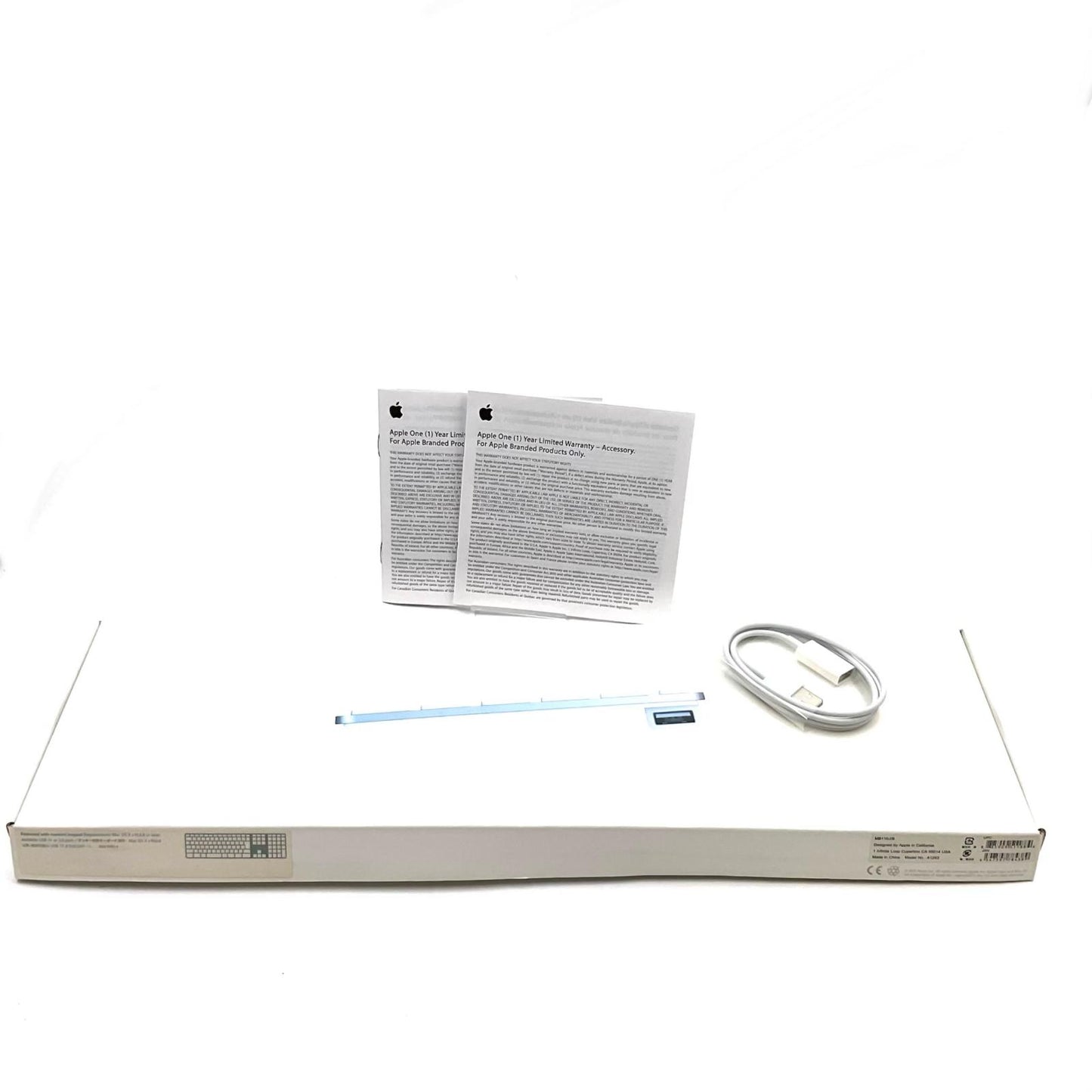 【全額返金保証】【最速発送】Apple Keyboard (JIS) MB110J/B A1243 美品 動作確認済