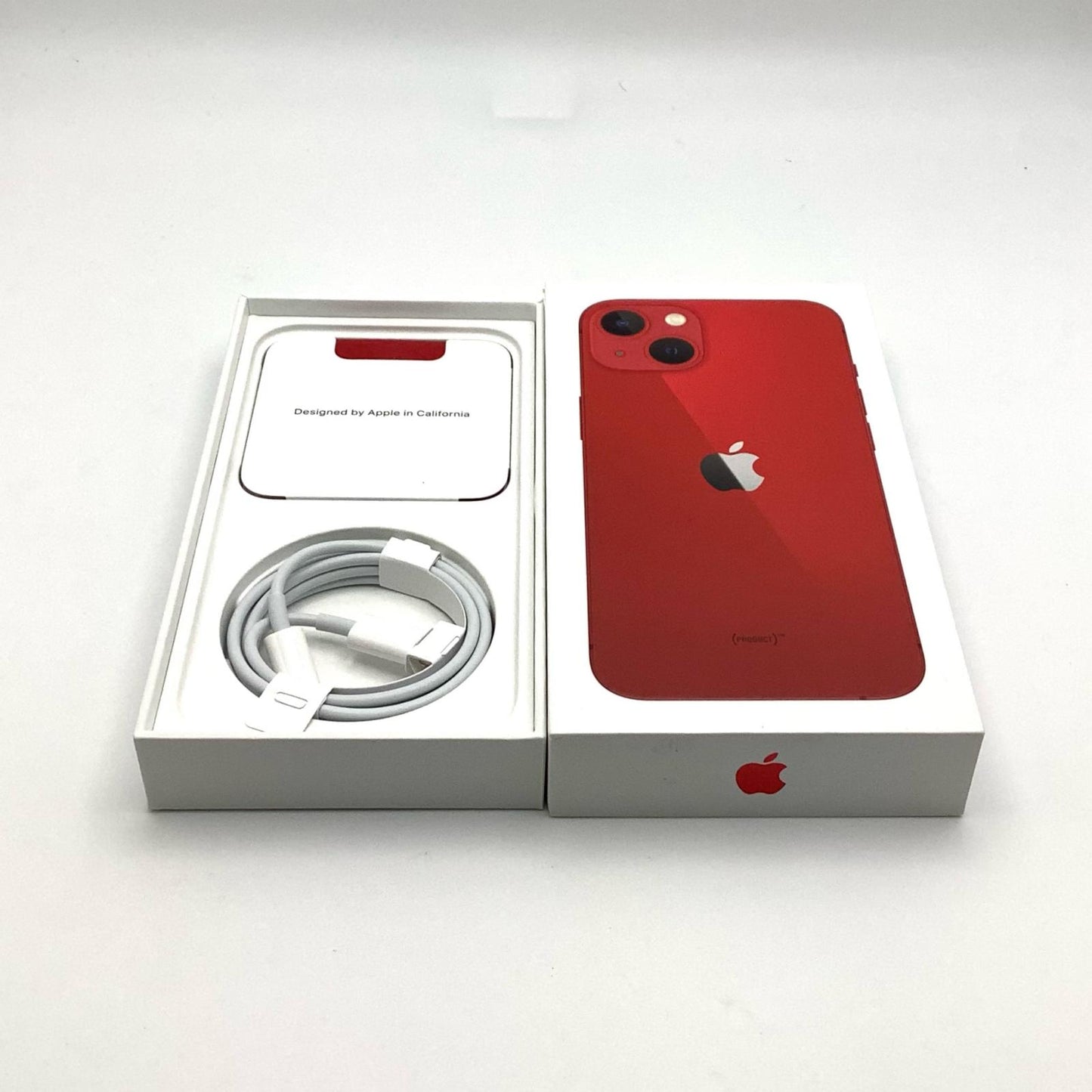 【全額返金保証】【最速発送】Apple iPhone iPhone 13 128GB (PRODUCT)RED Softbank 白ロム 動作確認済 90%