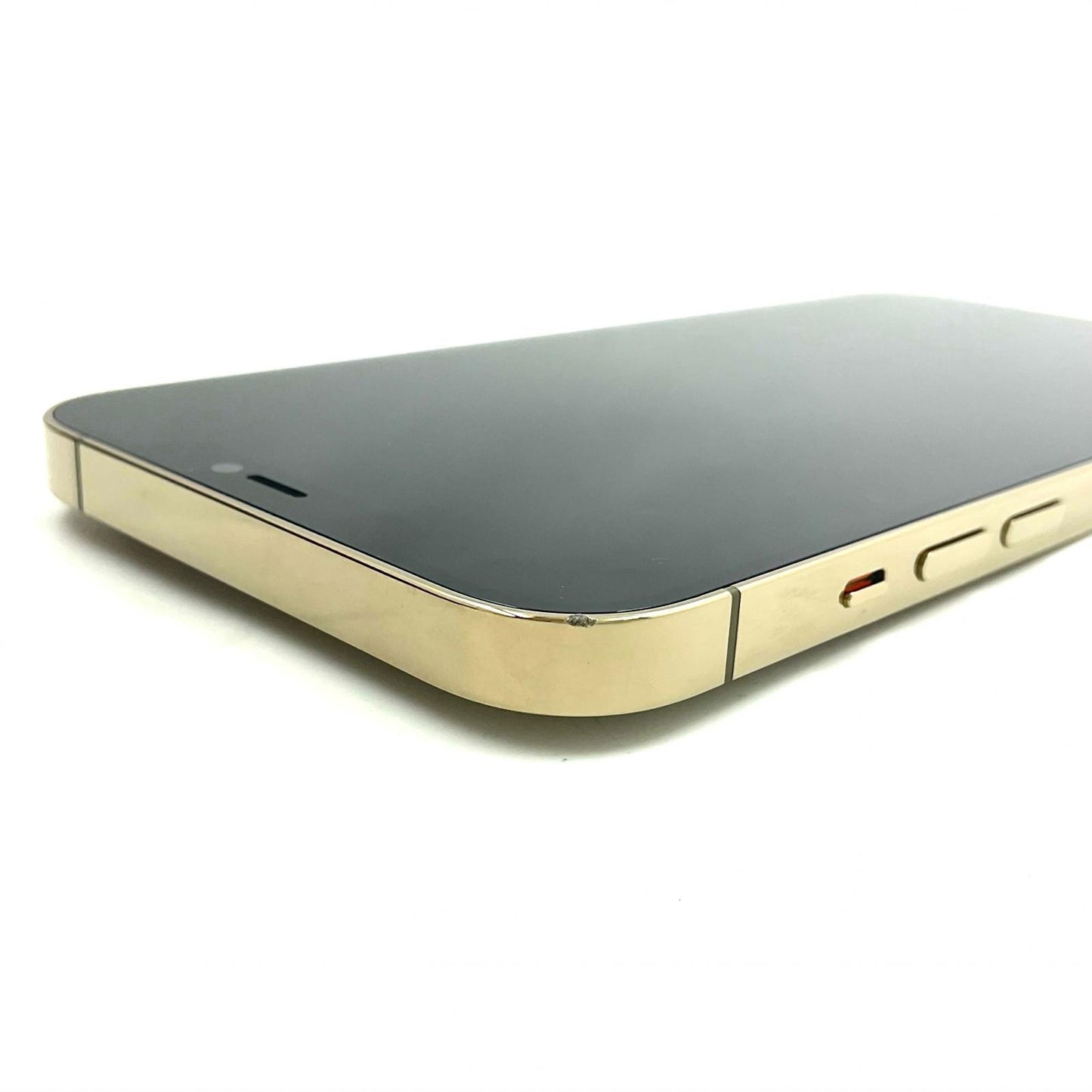 【全額返金保証】【最速発送】Apple iPhone iPhone 12 Pro Max 128GB Gold au SIMフリー 白ロム 動作確認済 72%