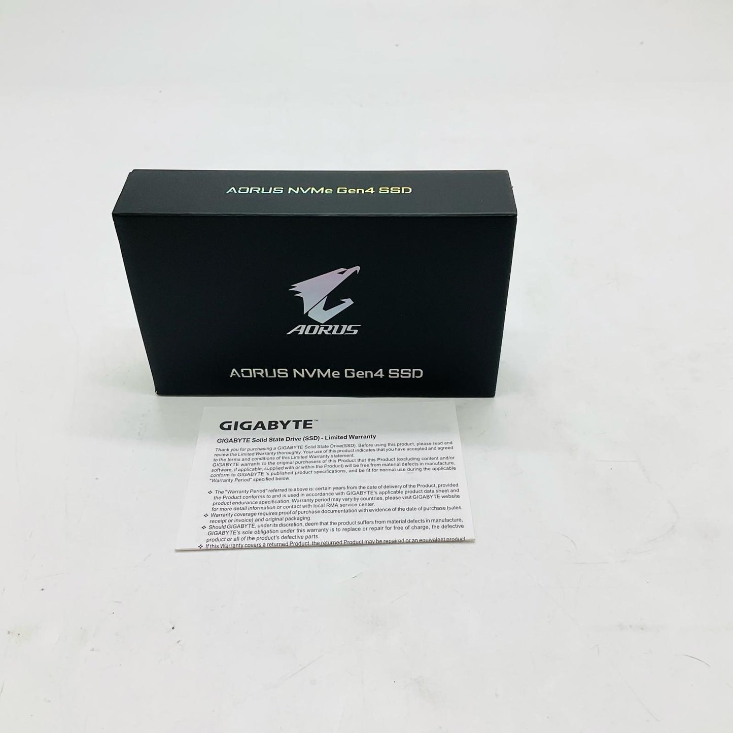 【全額返金保証】【最速発送】AORUS ストレージ NVMe Gen4 SSD 500GB GP-ASM2NE6500GTTD 美品 動作確認済
