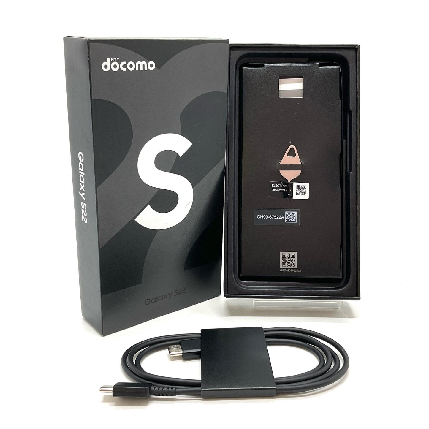 【全額返金保証】【最速発送】SAMSUNG Galaxy S22 256GB ファントムホワイト docomo SC-51C 白ロム 動作確認済