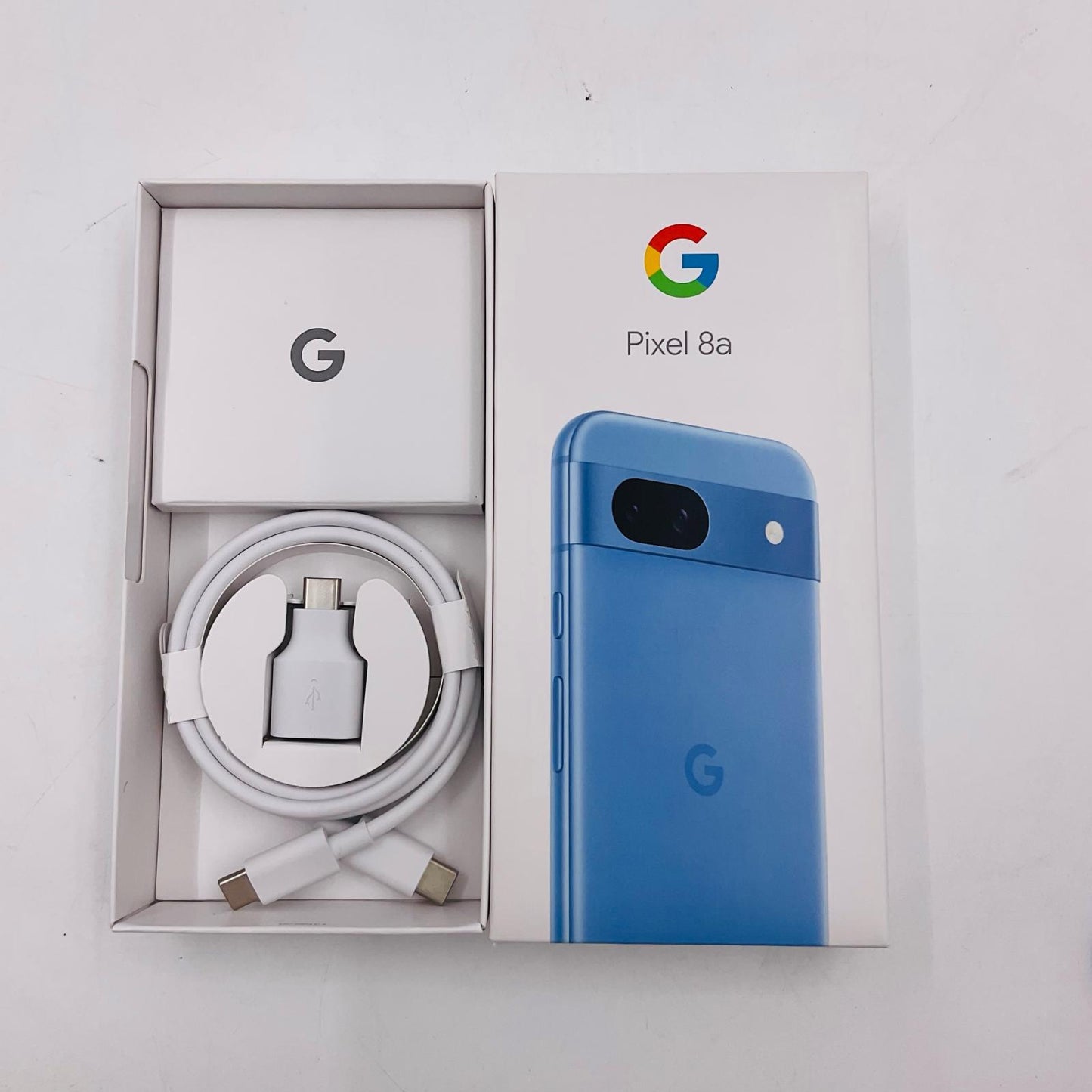 【全額返金保証】【最速発送】Google Pixel 8a 128GB Bay docomo SIMフリー G576D 白ロム 美品 動作確認済