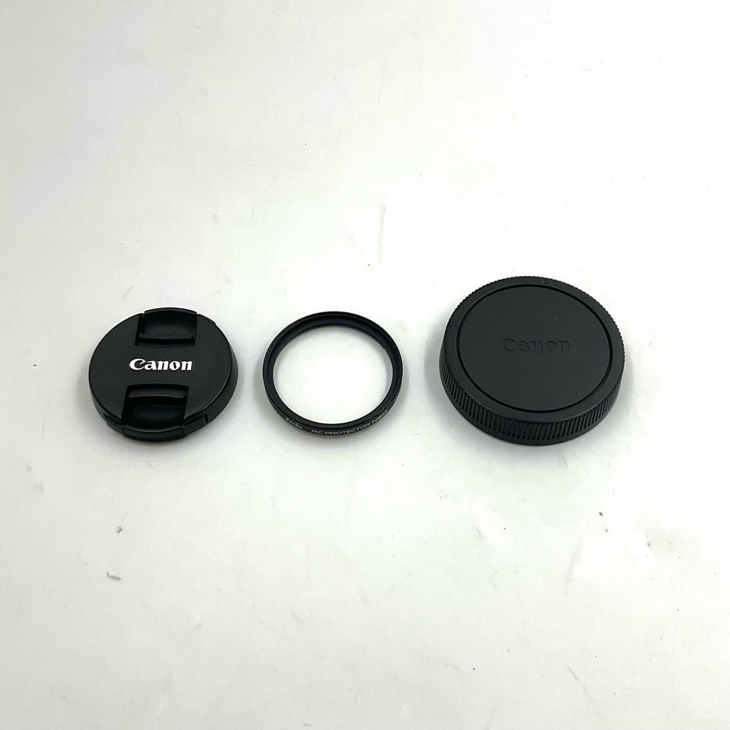 【全額返金保証】【最速発送】Canon EF-M 22mm F2 STM ブラック 美品 動作確認済