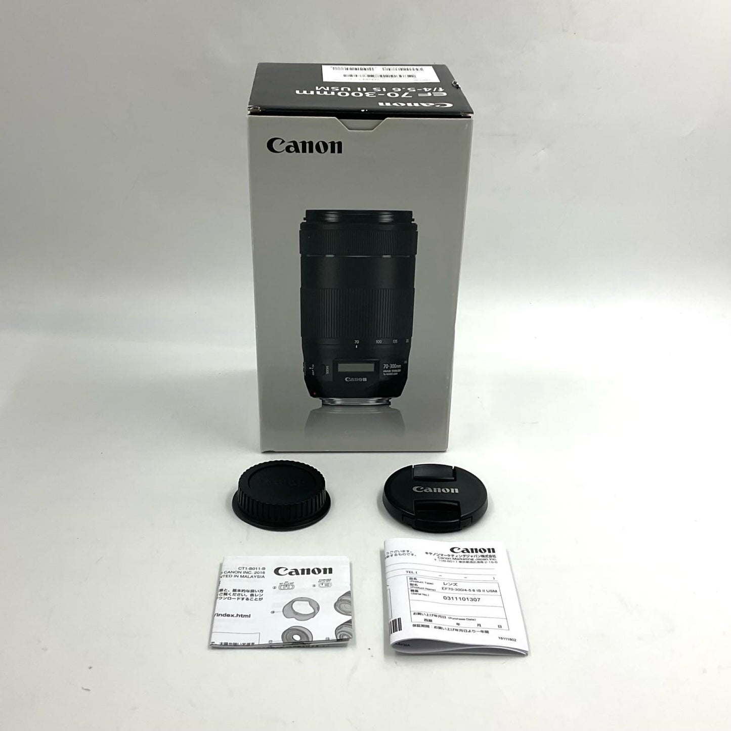 【全額返金保証】【最速発送】Canon EF 70-300mm F4-5.6 IS Ⅱ USM 美品 動作確認済