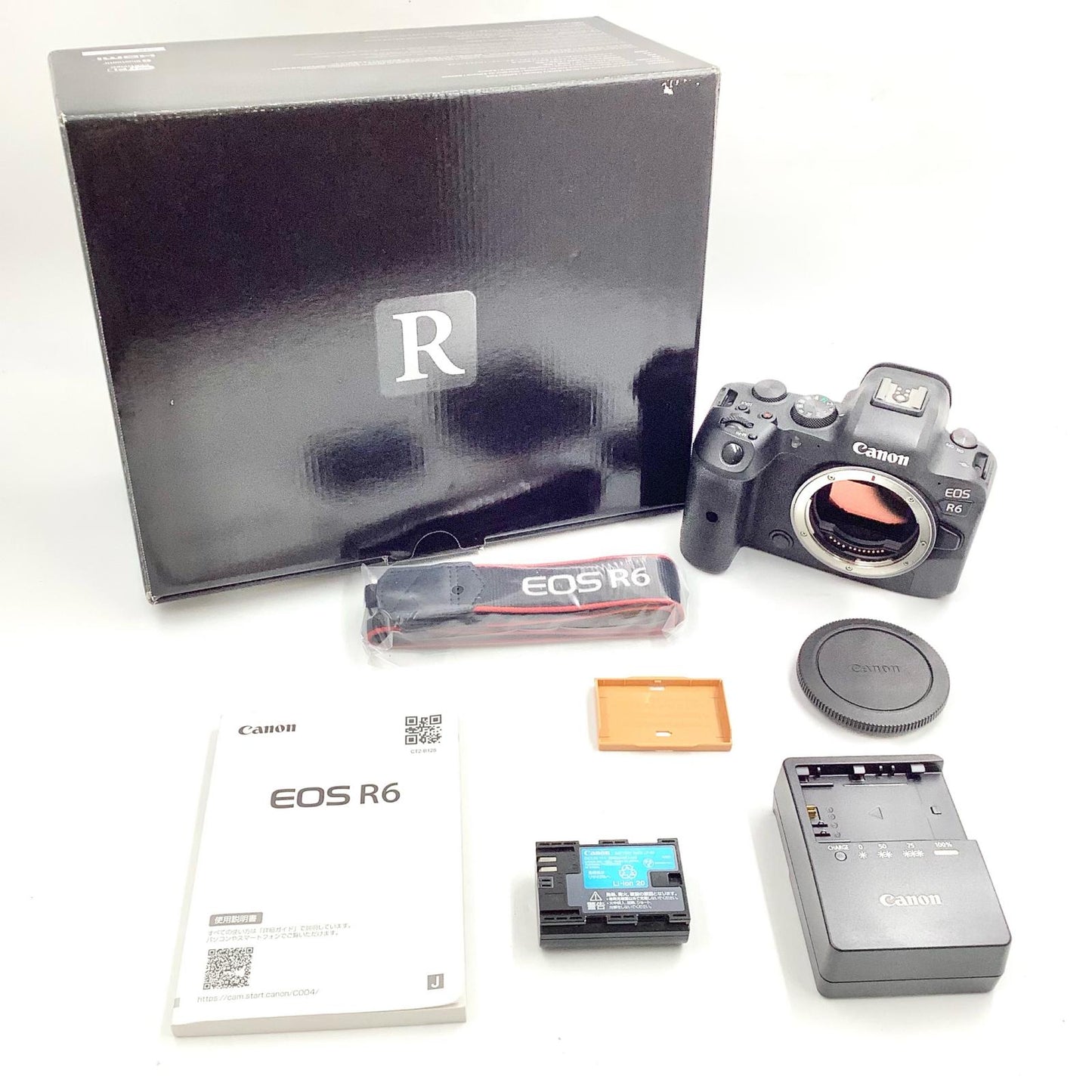 【全額返金保証】【最速発送】Canon デジタル一眼 EOS R6 ボディ 美品 動作確認済