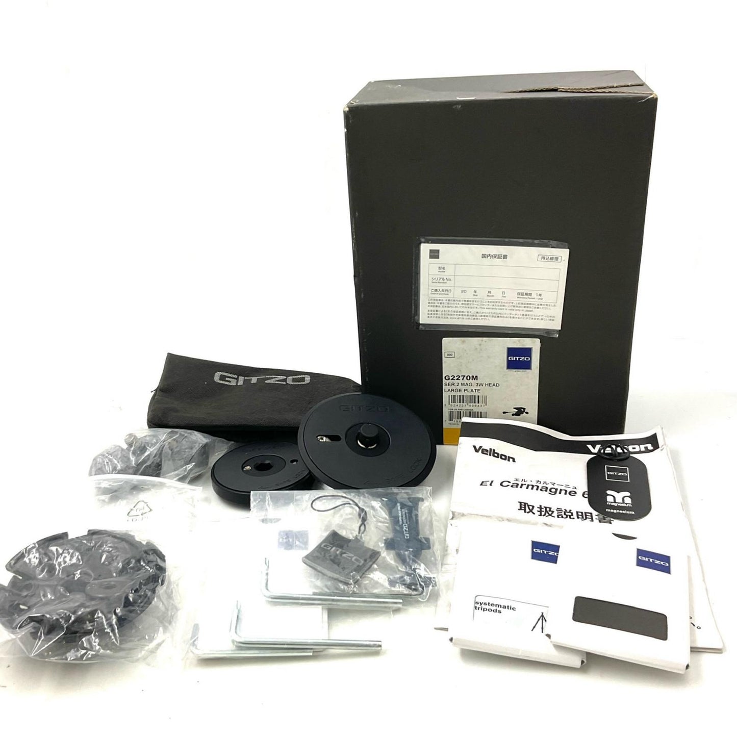 【全額返金保証】【最速発送】GITZO G2270M 動作確認済