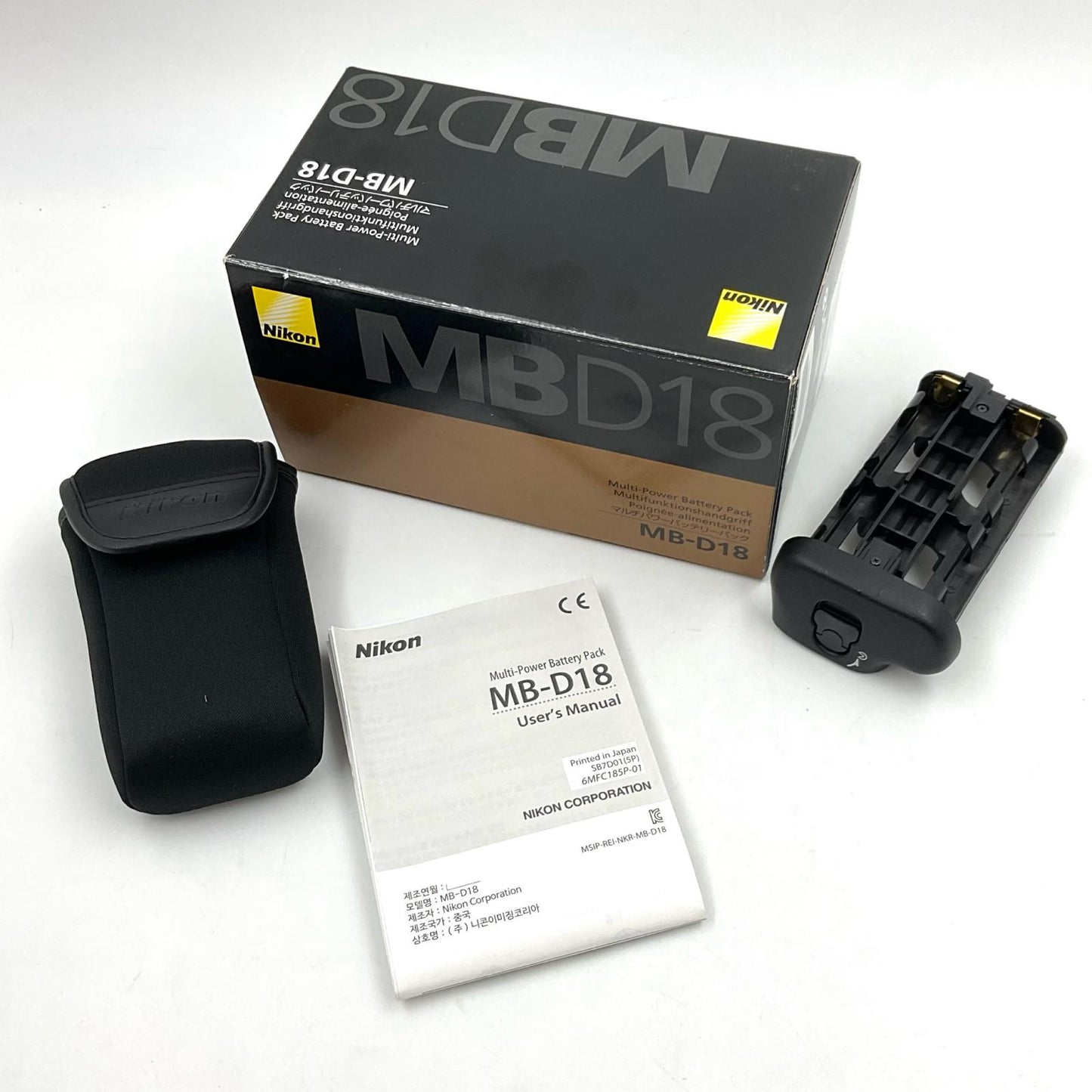 【全額返金保証】【最速発送】Nikon MB-D18 美品 動作確認済