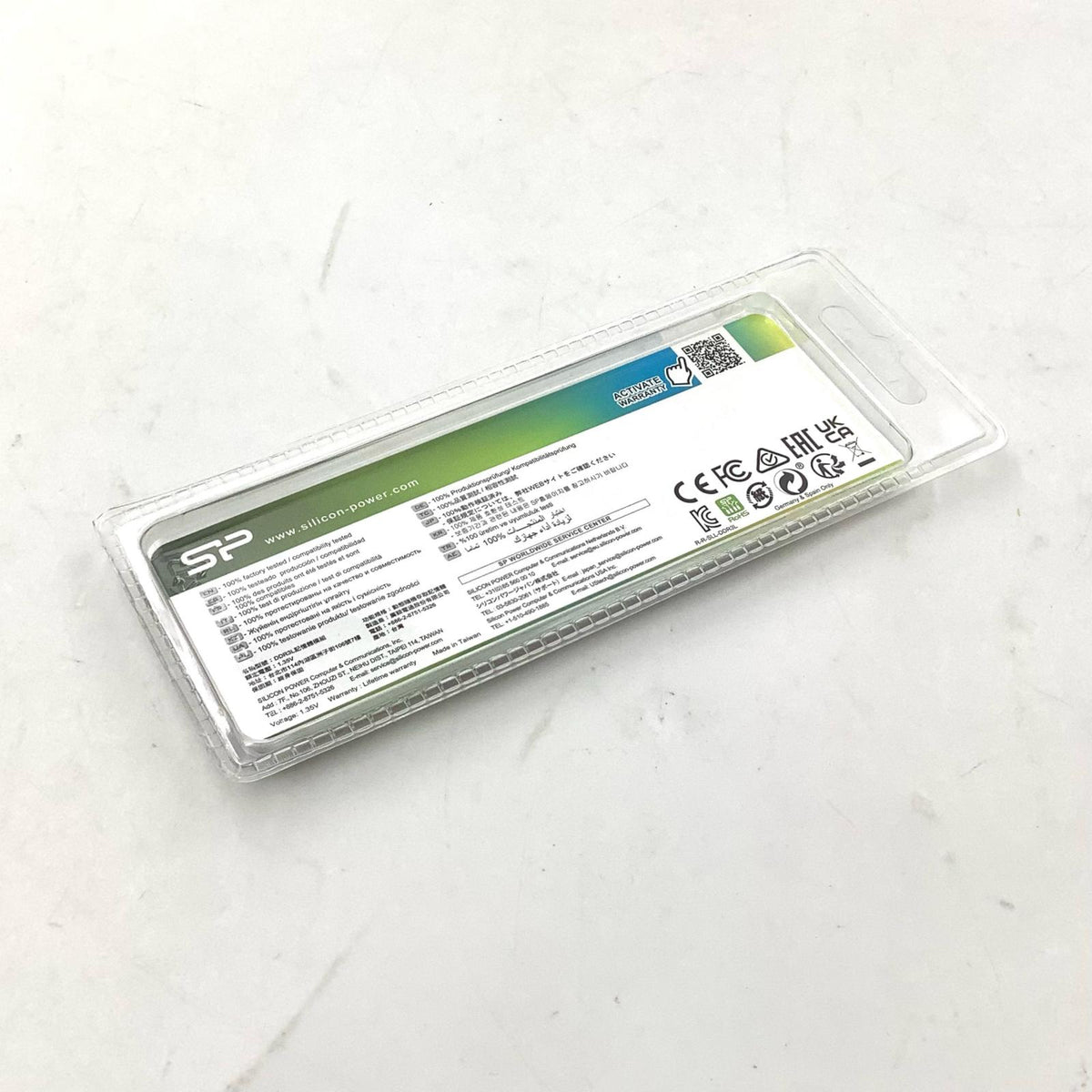 【全額返金保証】【最速発送】SP メモリ DDR3L PC3-12800 4GB SP004GLSTU160N02 新品未開封 即納OK