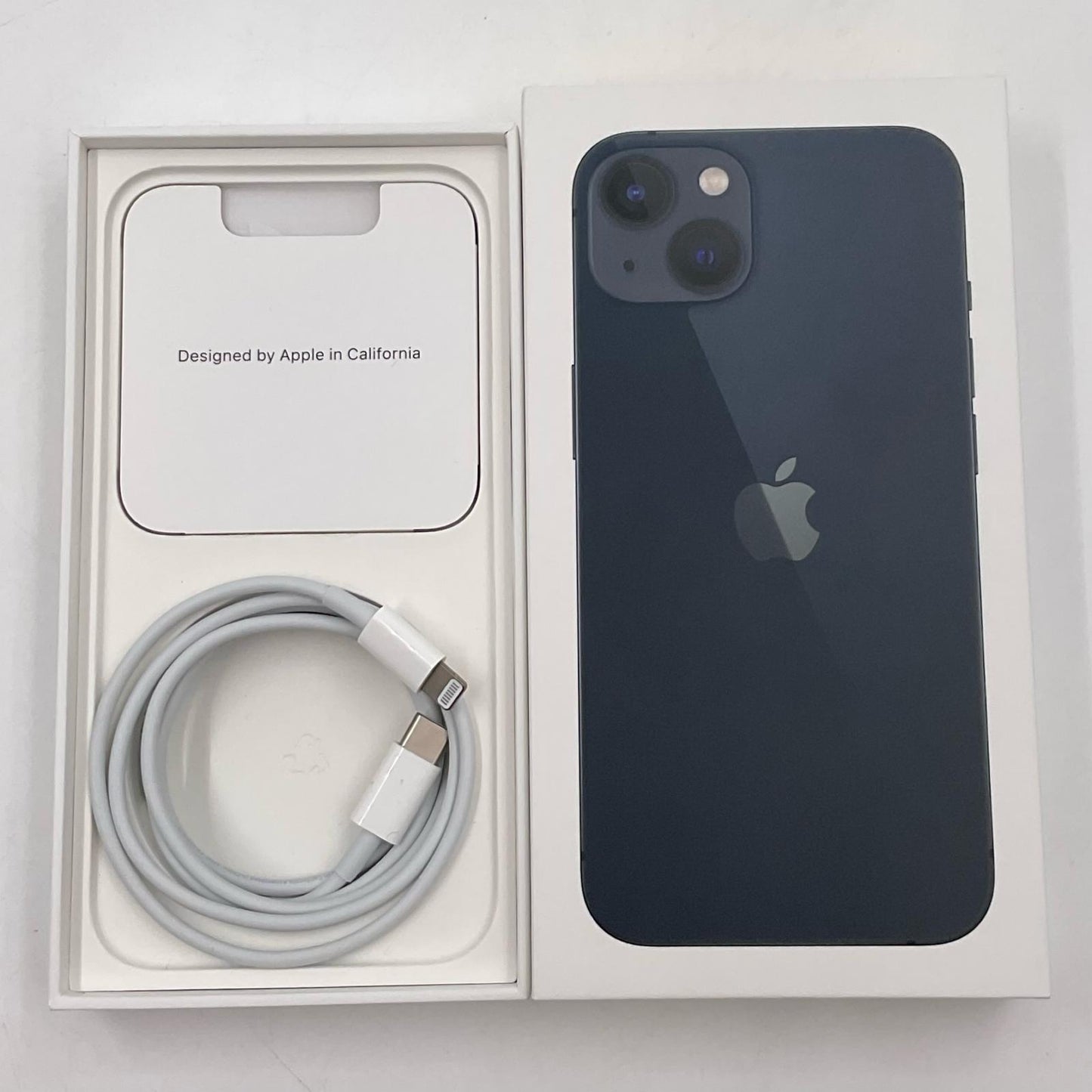【全額返金保証】【最速発送】Apple iPhone iPhone 13 128GB ミッドナイト docomo SIMフリー 白ロム 動作確認済 80%