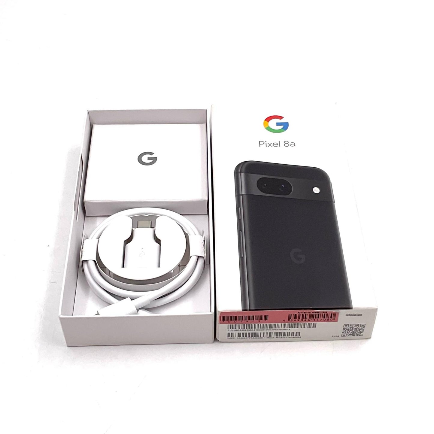 【全額返金保証】【最速発送】Google Pixel 8a 128GB Obsidian Softbank SIMフリー G576D 白ロム 超美品 動作確認済