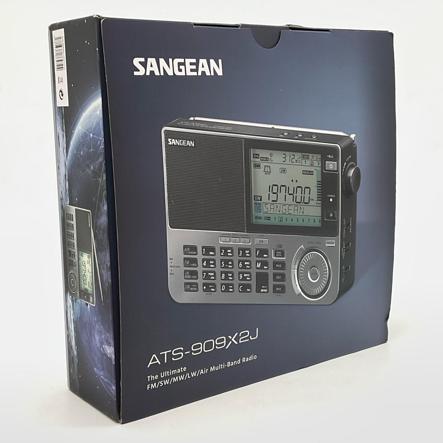 【全額返金保証】【最速発送】SANGEAN マルチバンドラジオ ATS-909X2J 美品 動作確認済