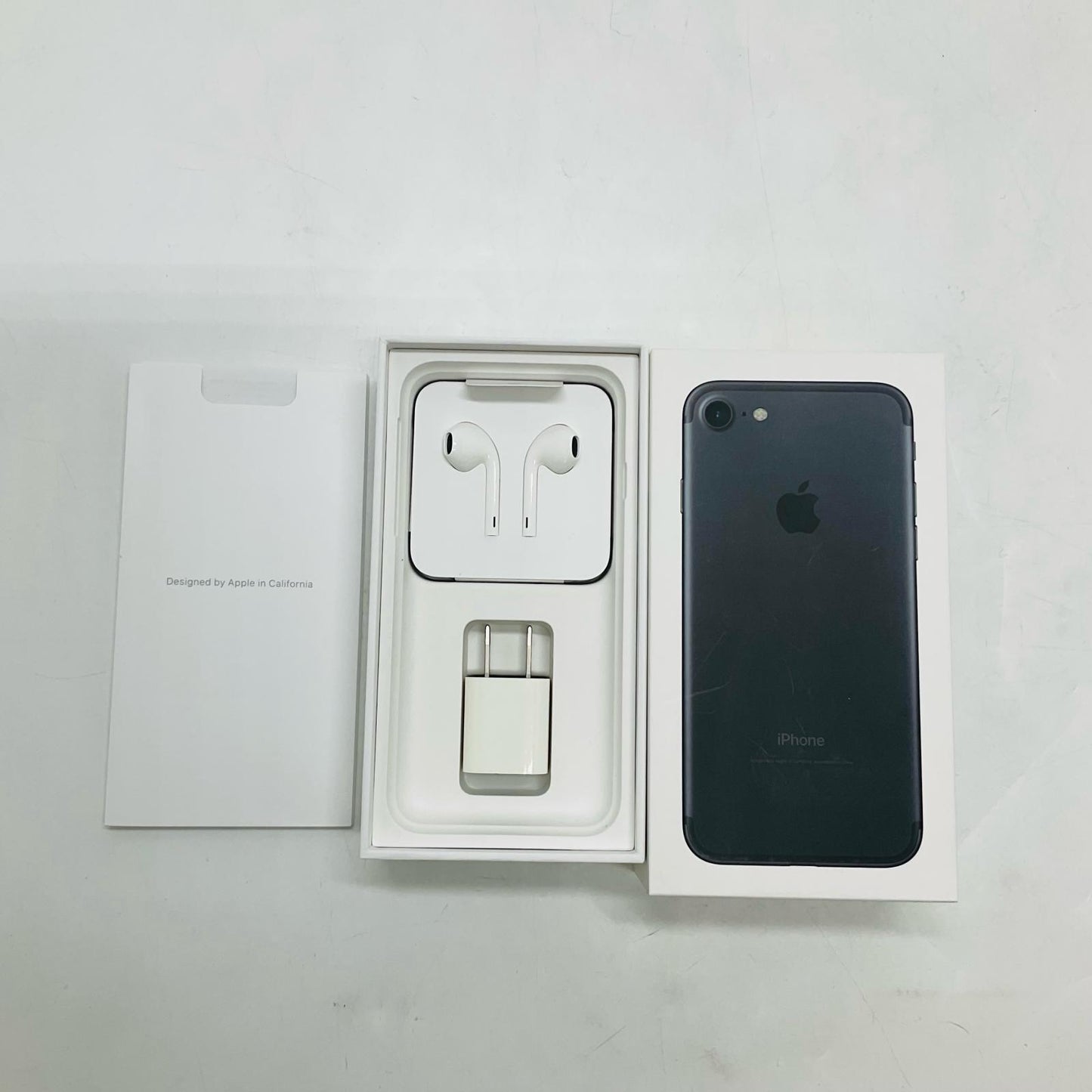 【全額返金保証】【最速発送】Apple iPhone iPhone 7 32GB ブラック SIMフリー 白ロム 動作確認済 91%