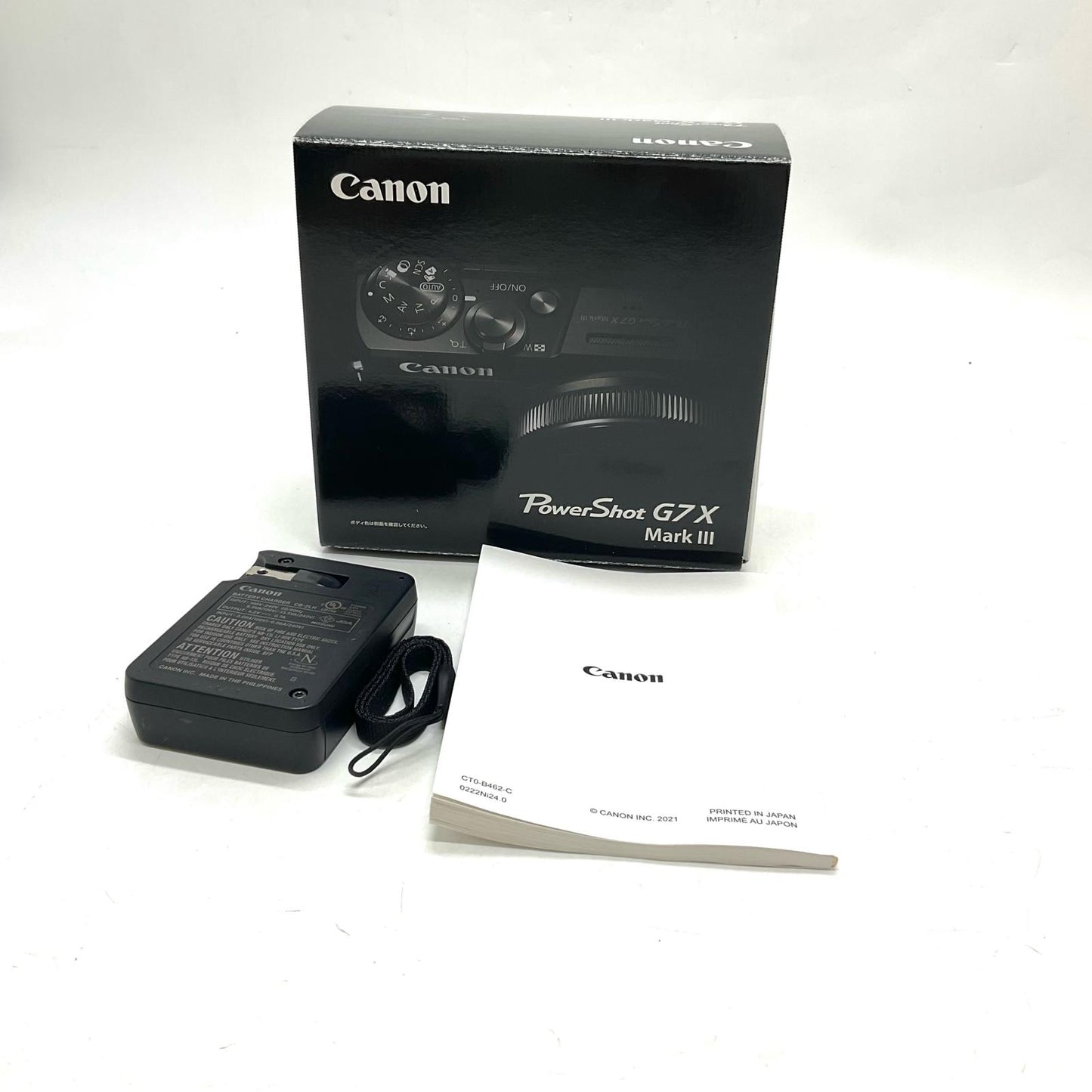 【全額返金保証】【最速発送】Canon コンパクトデジタルカメラ PowerShot G7 X Mark III 美品 動作確認済
