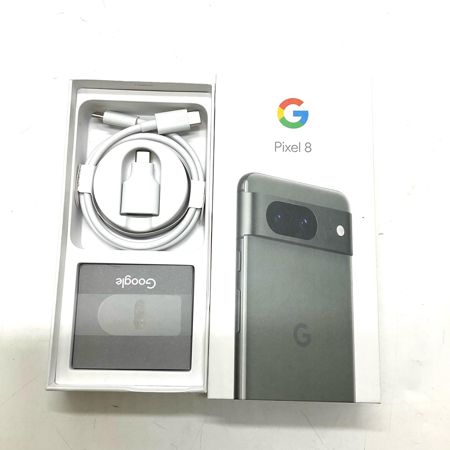 【全額返金保証】【最速発送】Google Pixel 8 128GB Hazel SIMフリー 白ロム 新品未開封 即納OK