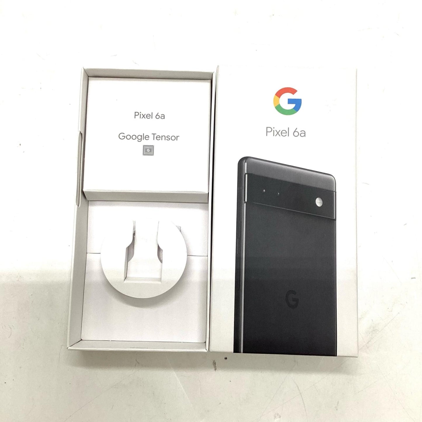 【全額返金保証】【最速発送】Google Pixel 6a 128GB チャコール SIMフリー GB17L 白ロム 動作確認済