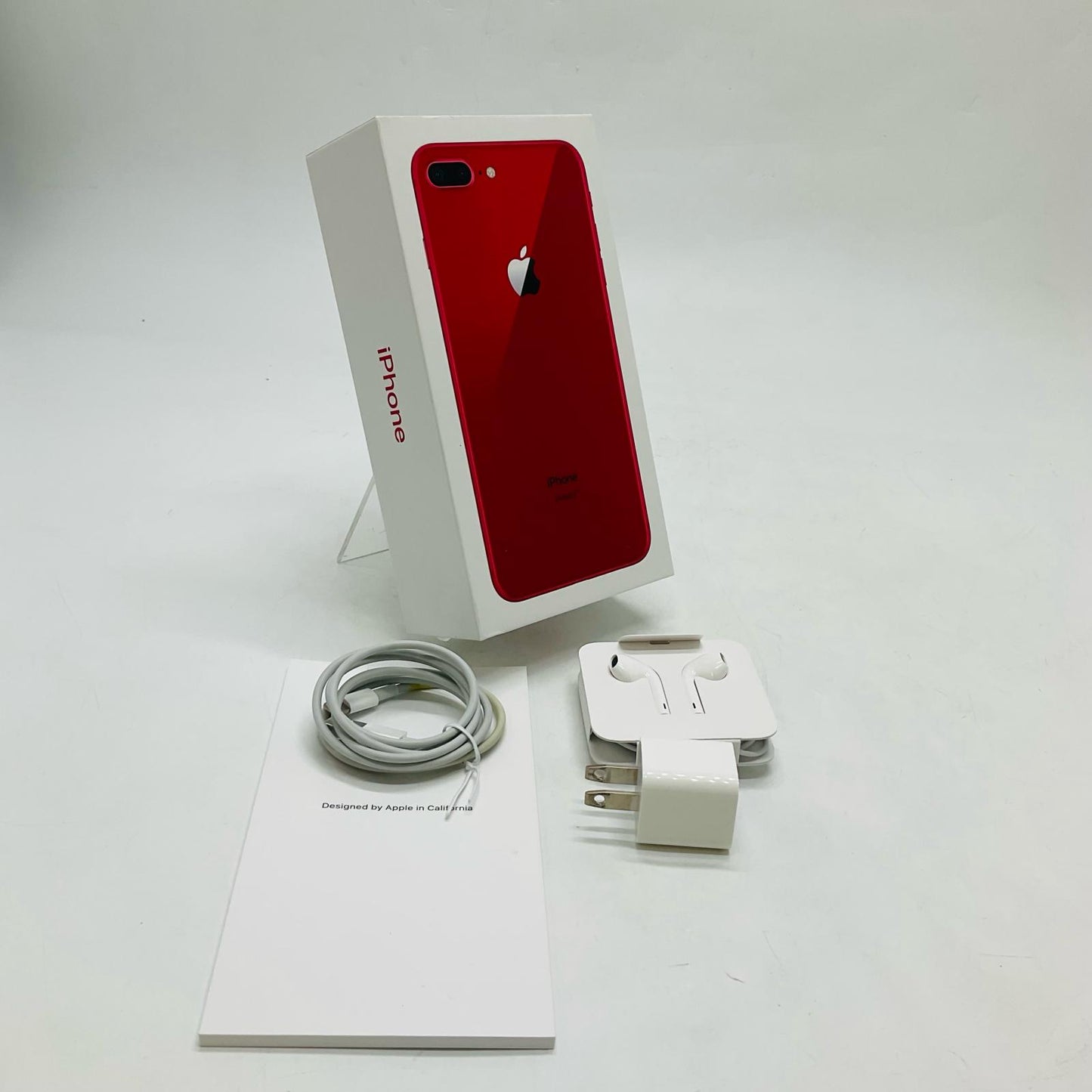 【最速発送】Apple iPhone iPhone 8 Plus 64GB レッド au SIMフリー 白ロム【難有】 72%