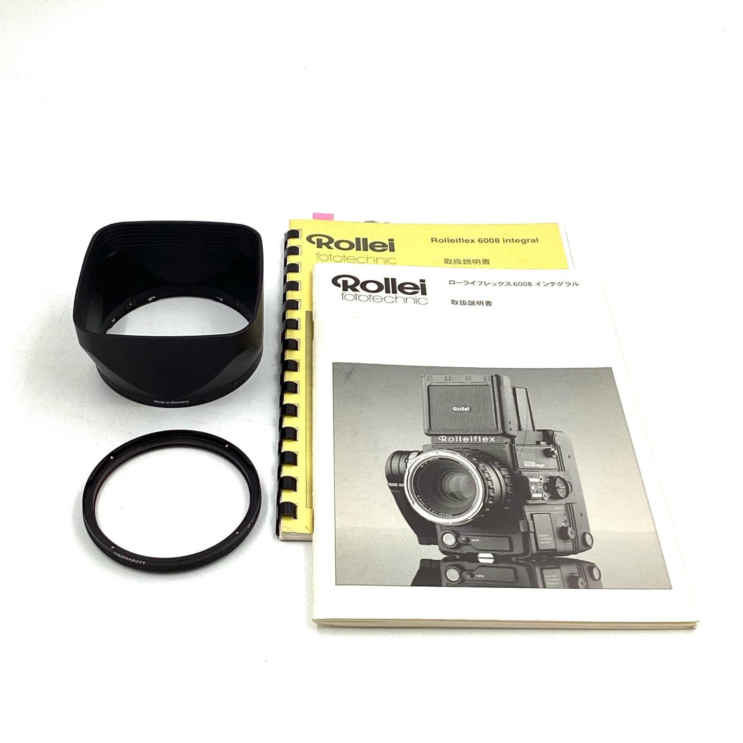 【全額返金保証】【最速発送】 Rolleiflex 6008 integral Planar 80mm F2.8 HFT 美品 動作確認済