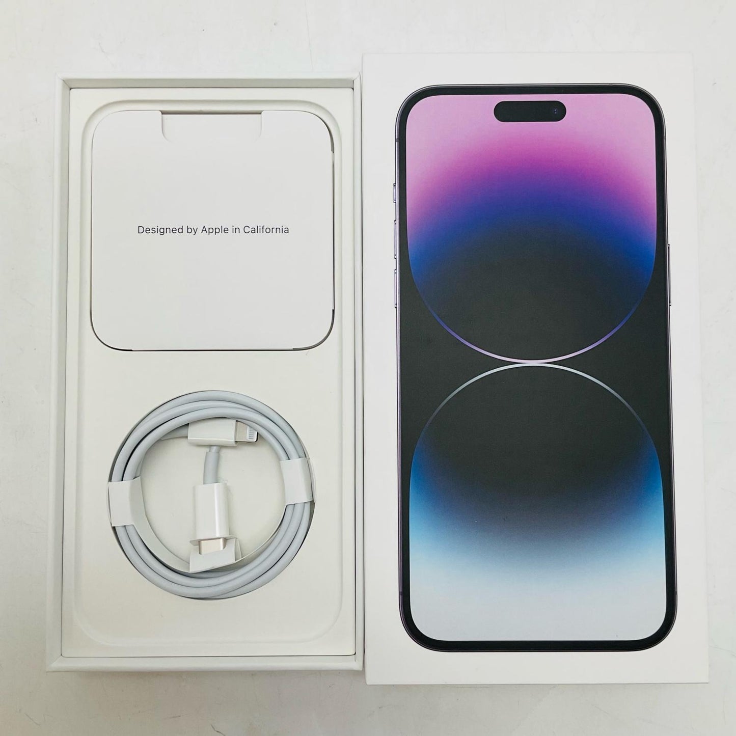 【全額返金保証】【最速発送】Apple iPhone iPhone 14 Pro Max 128GB ディープパープル Softbank 動作確認済 100%