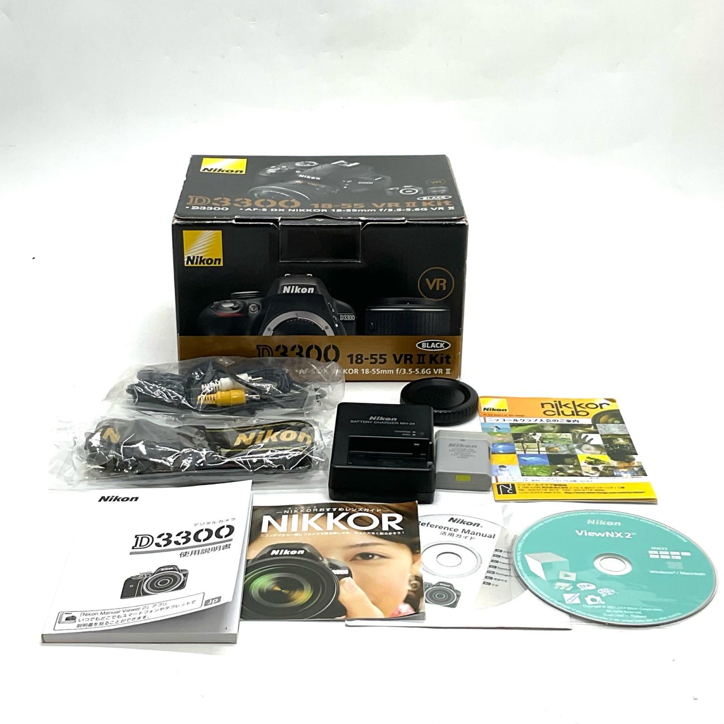【最速発送】Nikon デジタル一眼 D3300 ボディ ブラック【難有】