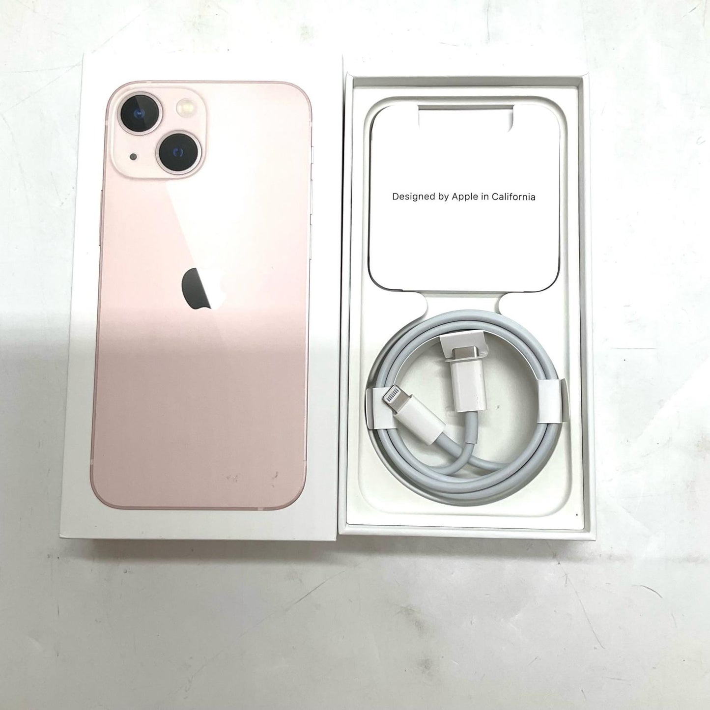 【全額返金保証】【最速発送】Apple iPhone iPhone 13 mini 128GB ピンク SIMフリー 白ロム 動作確認済 73%