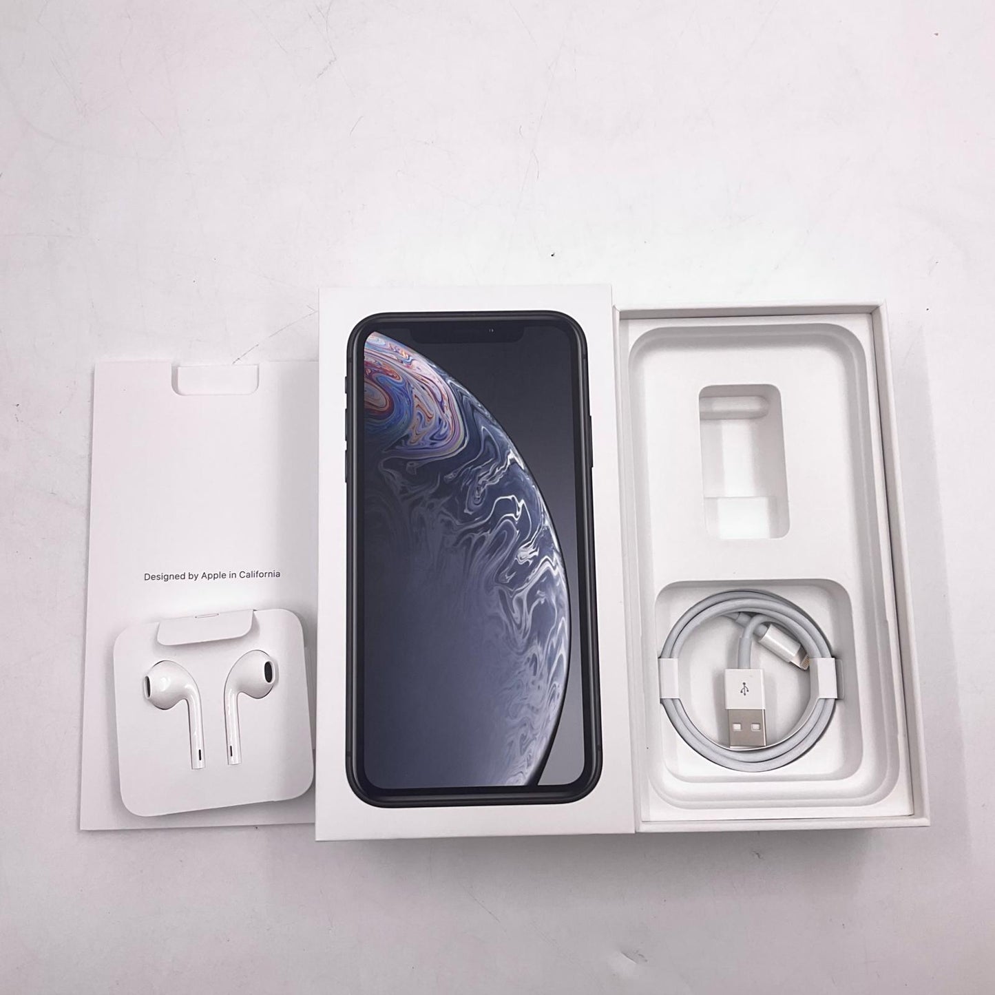 【全額返金保証】【最速発送】Apple iPhone iPhone XR 64GB ブラック SIMフリー 白ロム 美品 動作確認済 80%
