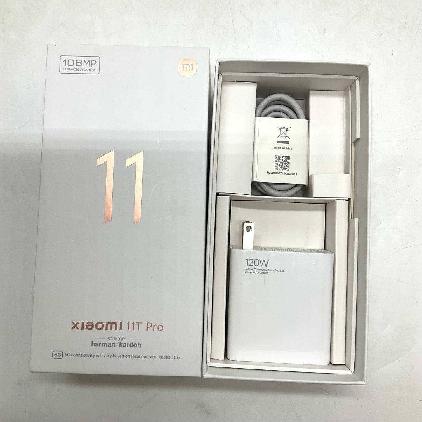 【全額返金保証】【最速発送】Xiaomi 11T Pro 128GB メテオライトグレイ SIMフリー 2107113SR 白ロム 美品 動作確認済