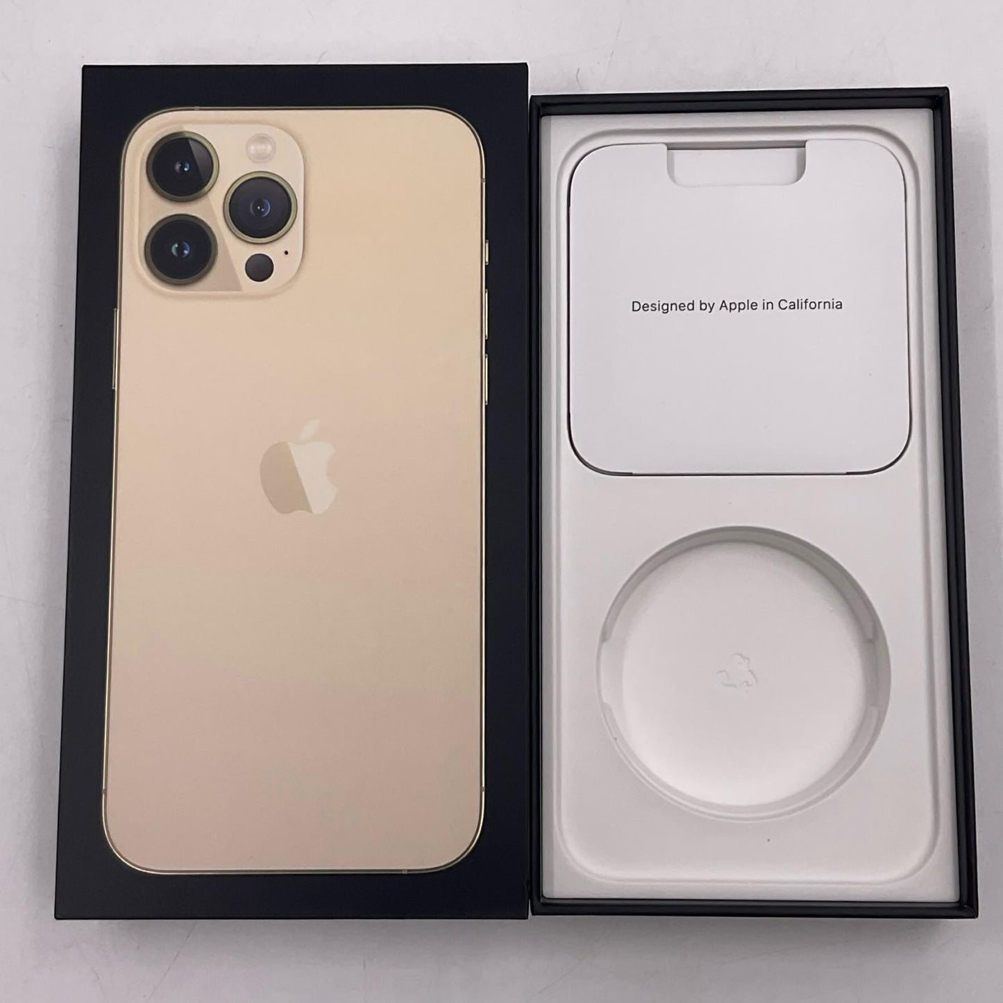 【全額返金保証】【最速発送】Apple iPhone iPhone 13 Pro Max 128GB ゴールド docomo 白ロム 動作確認済 83%