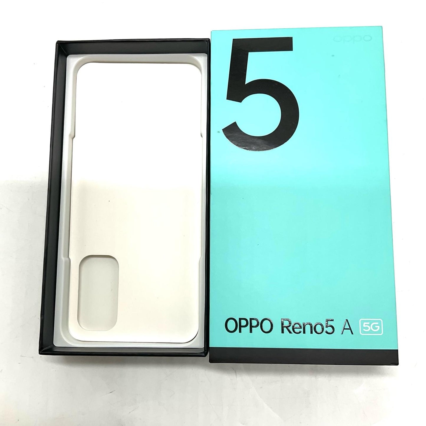 【全額返金保証】【最速発送】OPPO Reno 5A 128GB アイスブルー Softbank A101OP 白ロム 美品 動作確認済