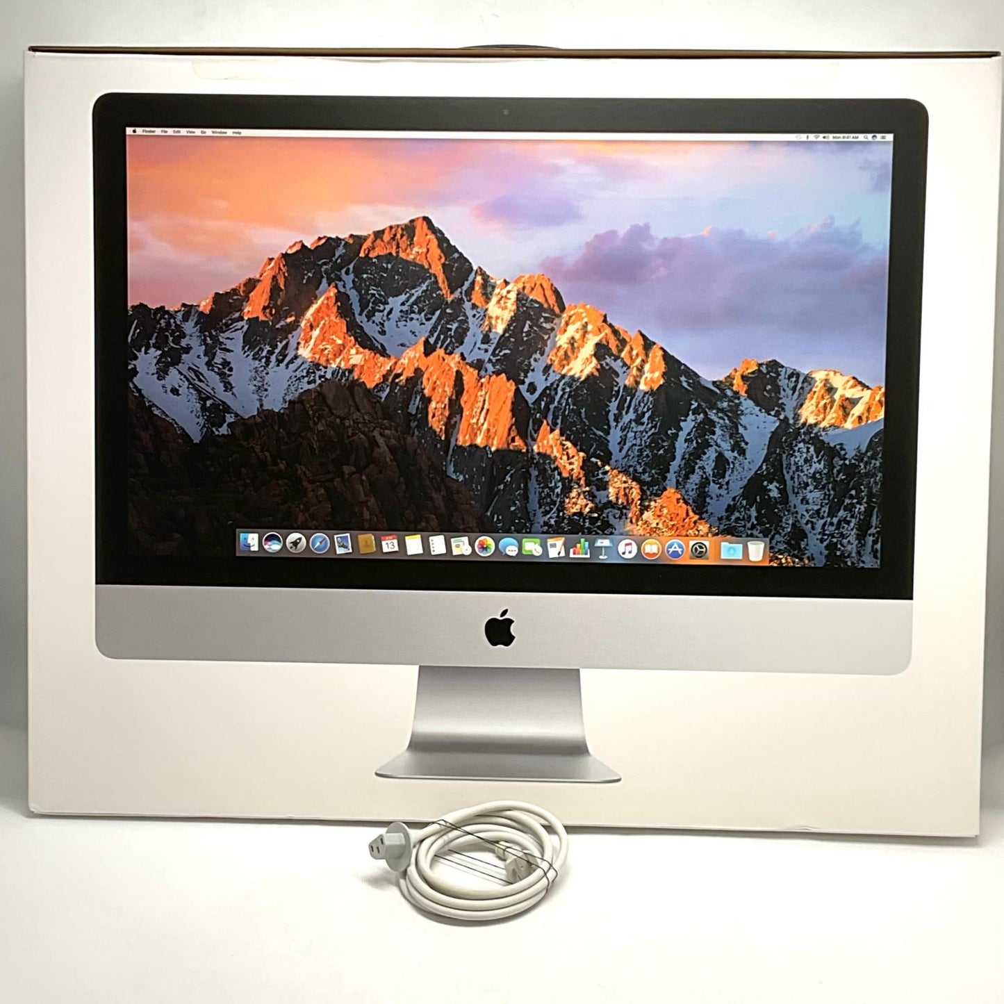 【全額返金保証】【最速発送】Apple iMac 27インチ クアッドコア intel core i5 8GB SSD 1TB シルバー 動作確認済