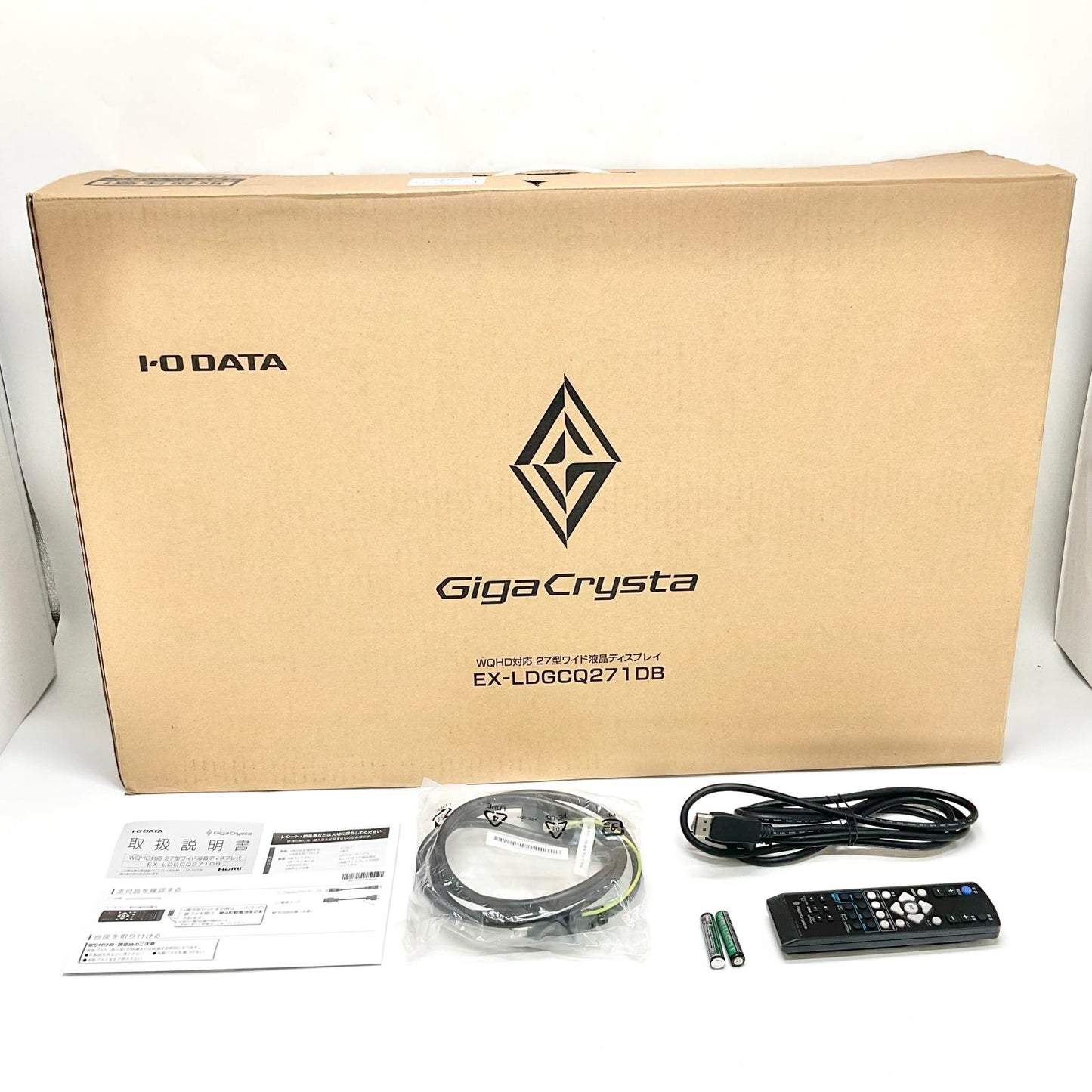【全額返金保証】【最速発送】I-O DATA ゲーミングモニター EX-LDGCQ271DB 27インチ 美品 動作確認済