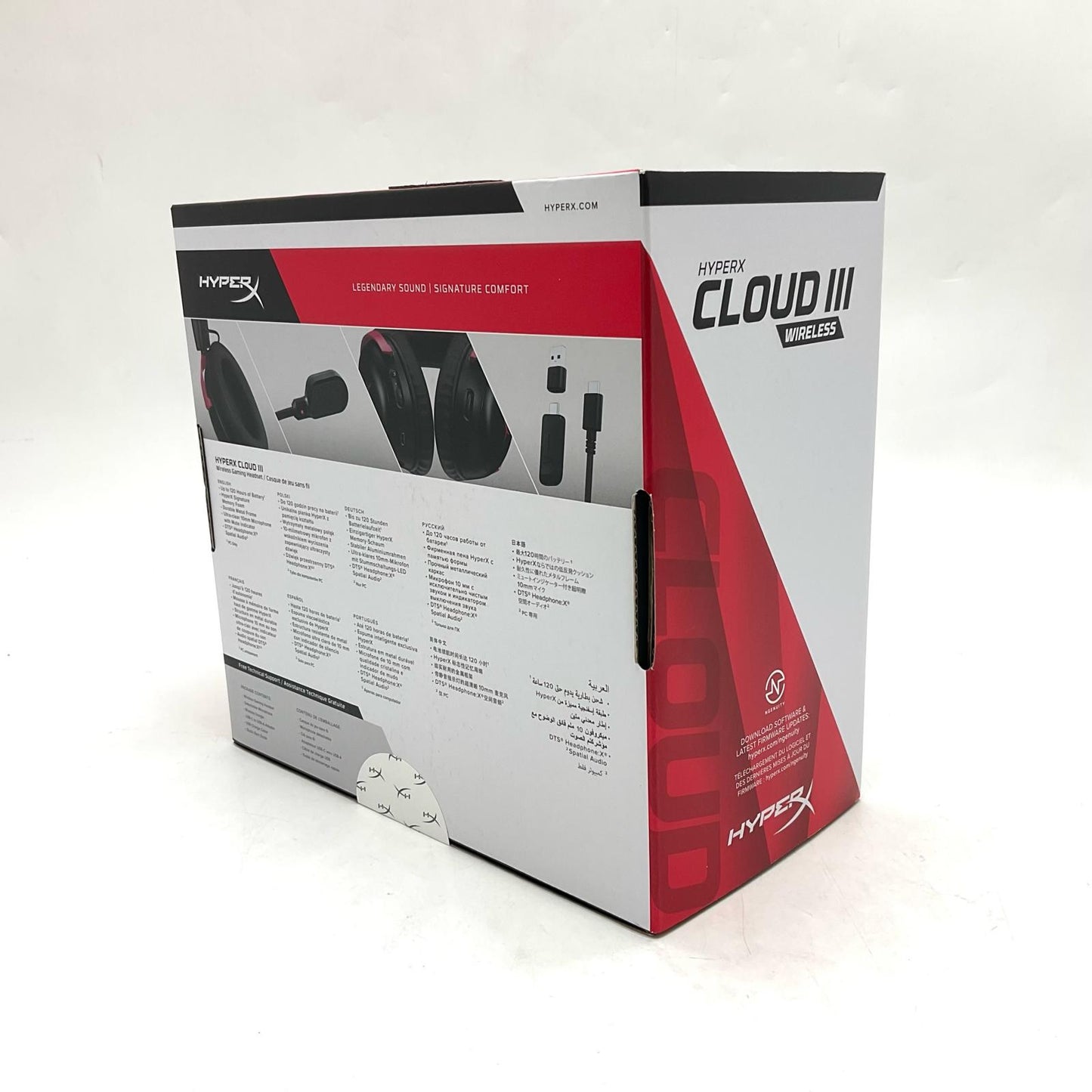【全額返金保証】【最速発送】HyperX Cloud III ワイヤレスゲーミングヘッドセット 915F7AV 新品未開封 即納OK