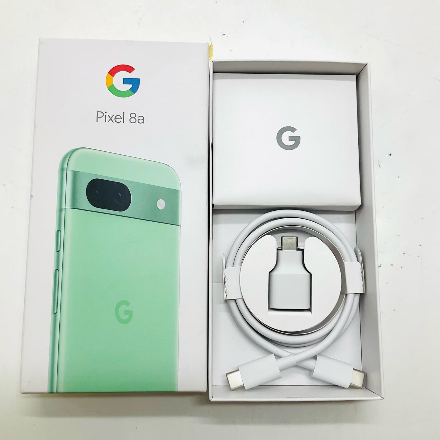 【全額返金保証】【最速発送】Google Pixel 8a 128GB Aloe SIMフリー G576D 白ロム 超美品 動作確認済
