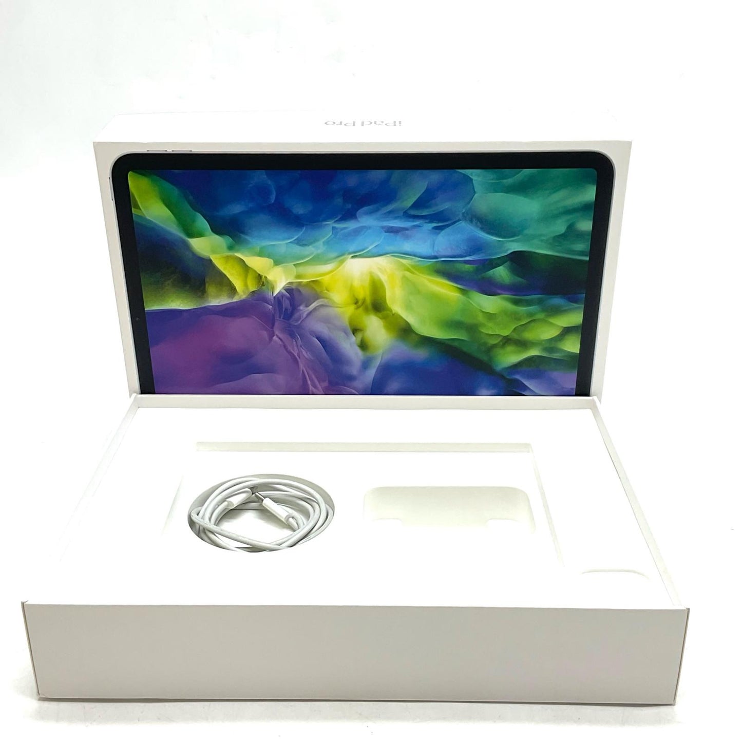 【全額返金保証】【最速発送】Apple iPad Pro 11インチ 第2世代 128GB シルバー WiFi+Cellular 白ロム 動作確認済