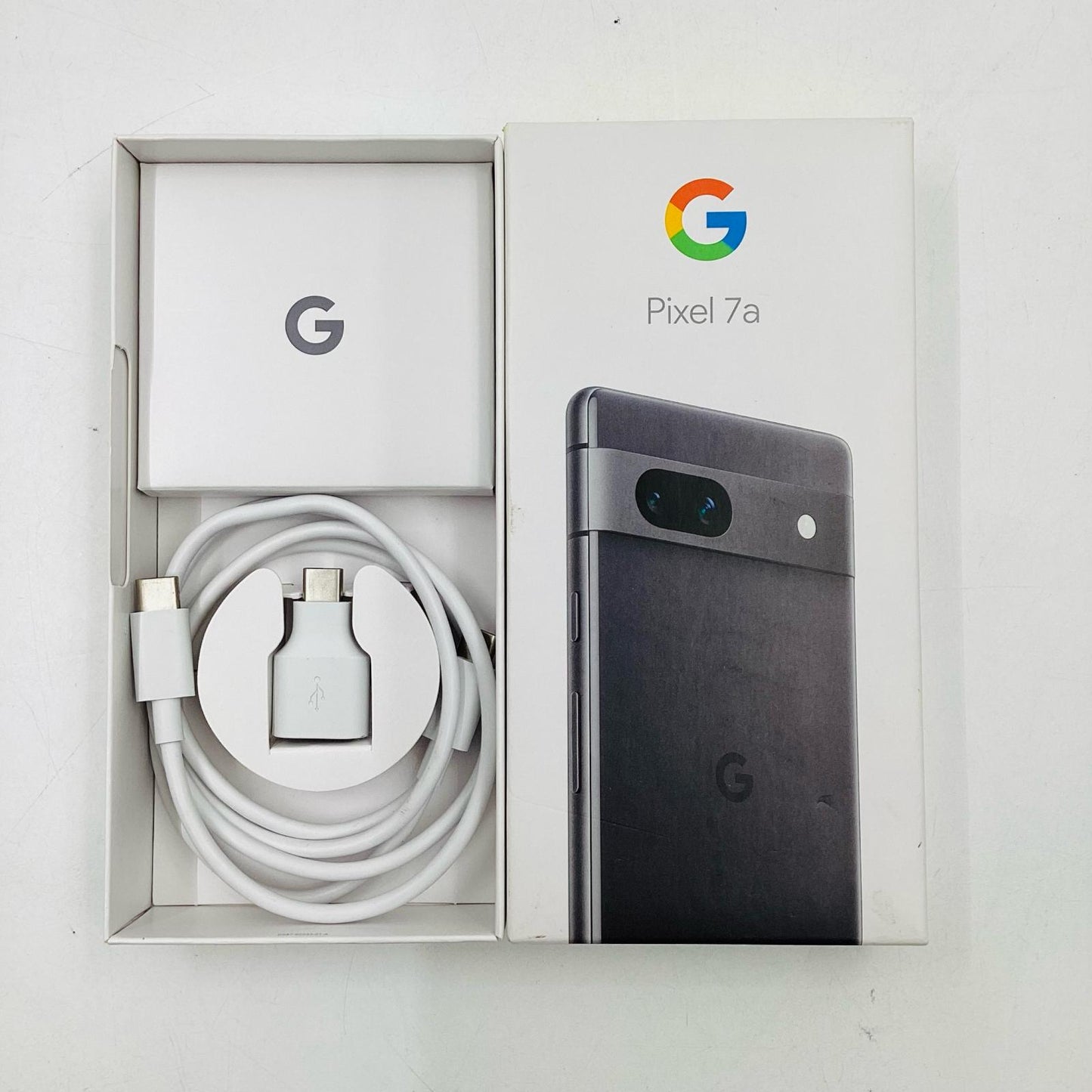 【全額返金保証】【最速発送】Google Pixel 7a 128GB Charcoal docomo G82U8 白ロム 美品 動作確認済